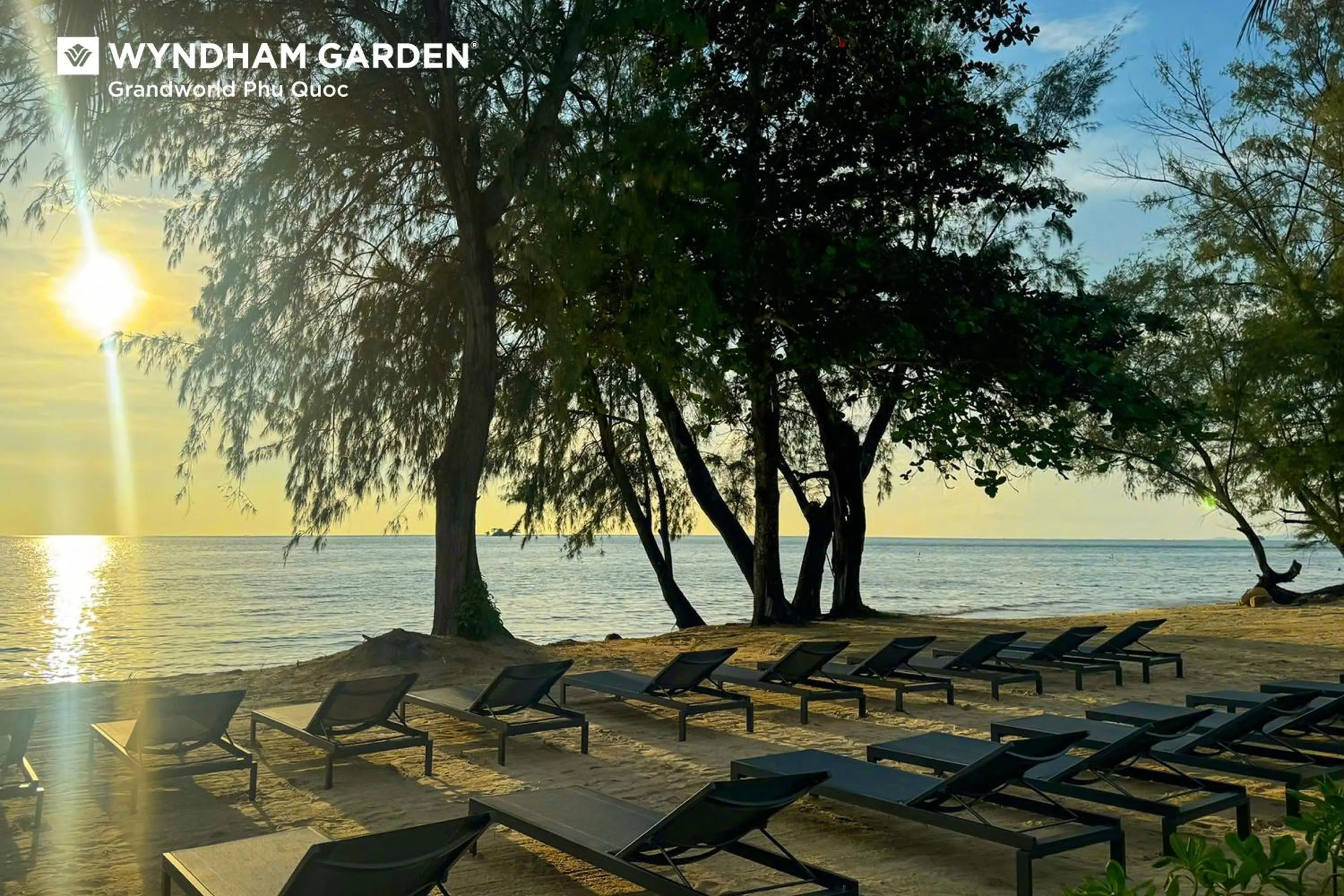 Beach in Wyndham Garden Grandworld Phu Quoc
