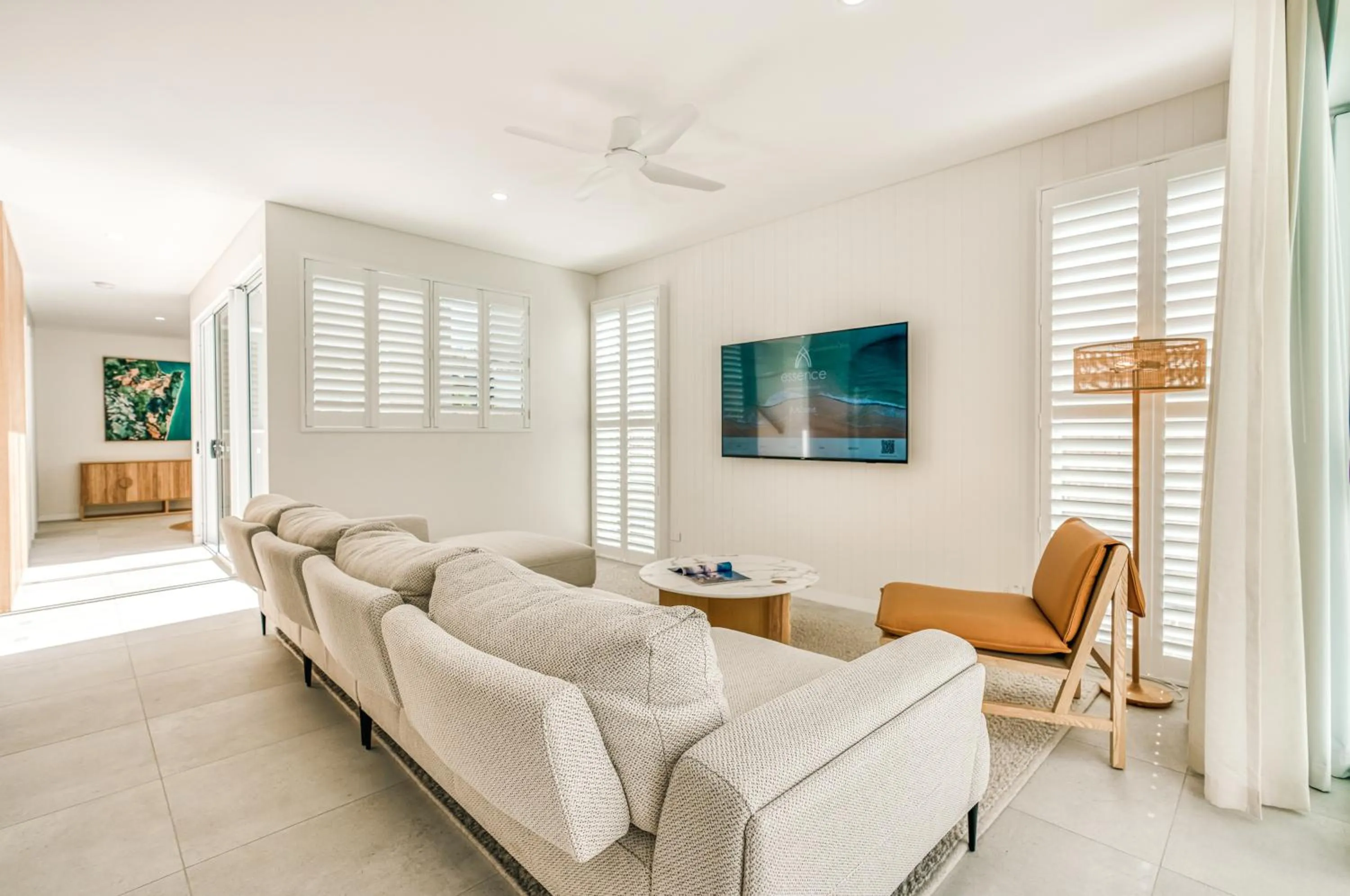 Living room in Essence Peregian Beach