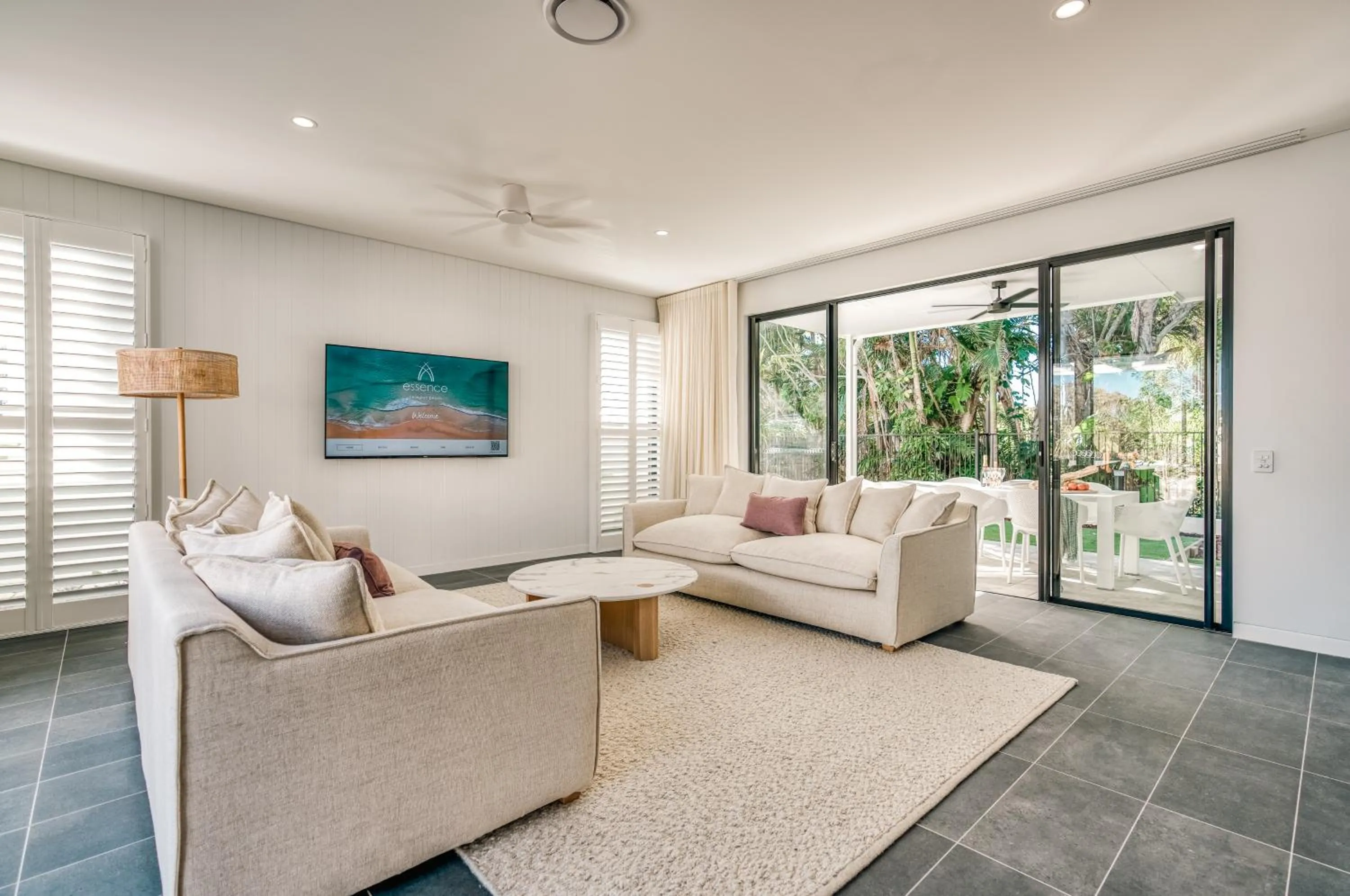 Living room in Essence Peregian Beach