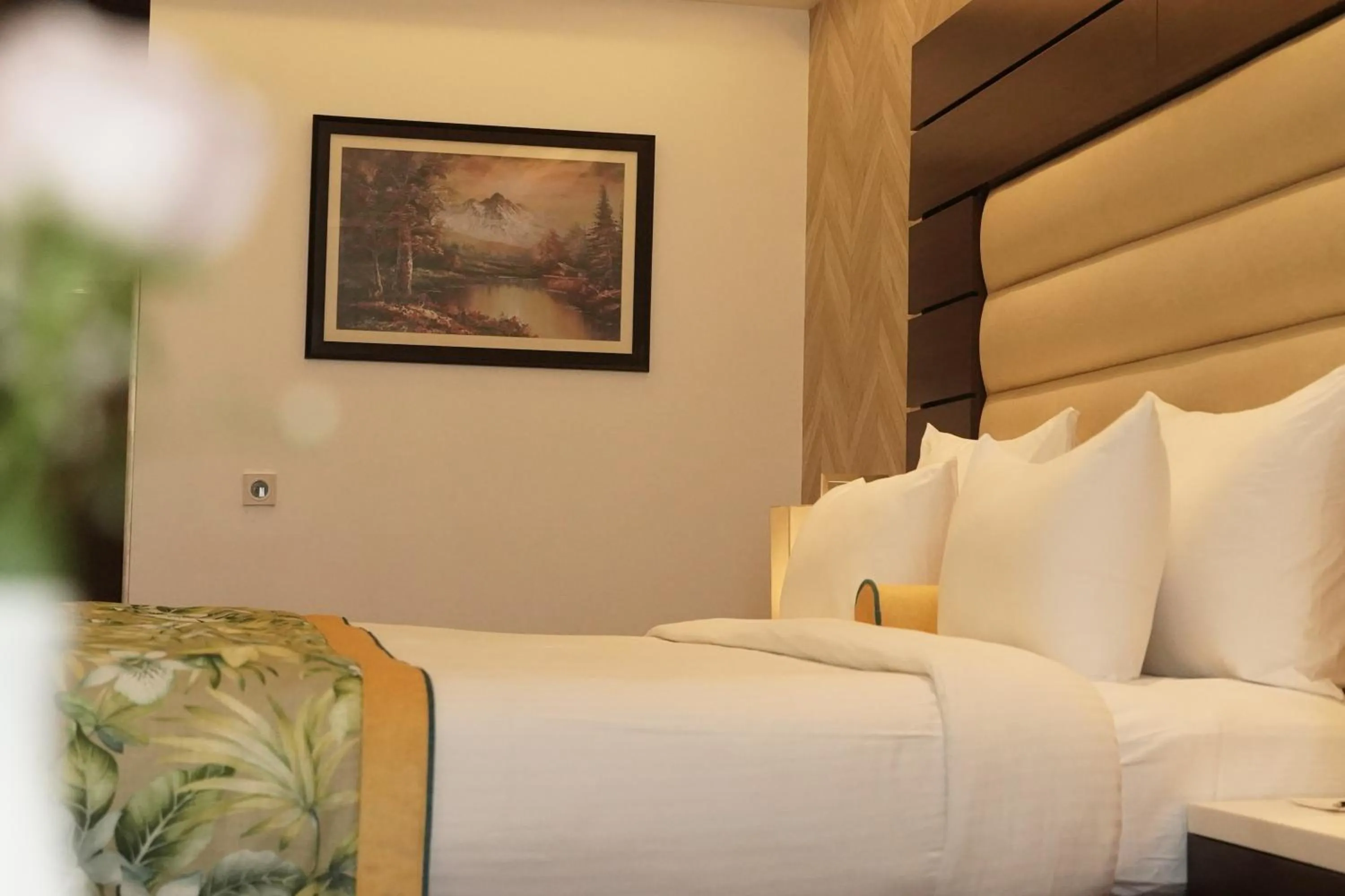 Bedroom in Utopian Luxe