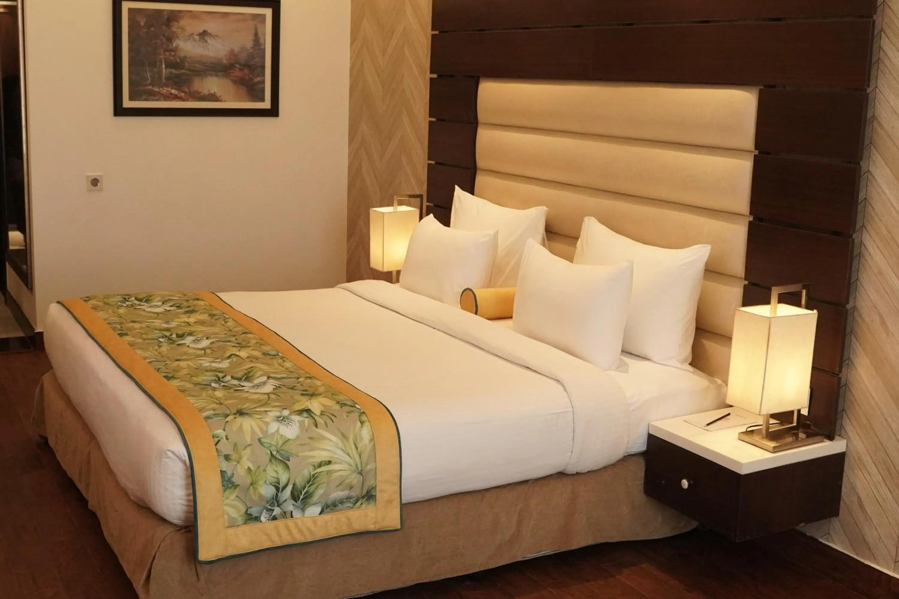 Bedroom in Utopian Luxe