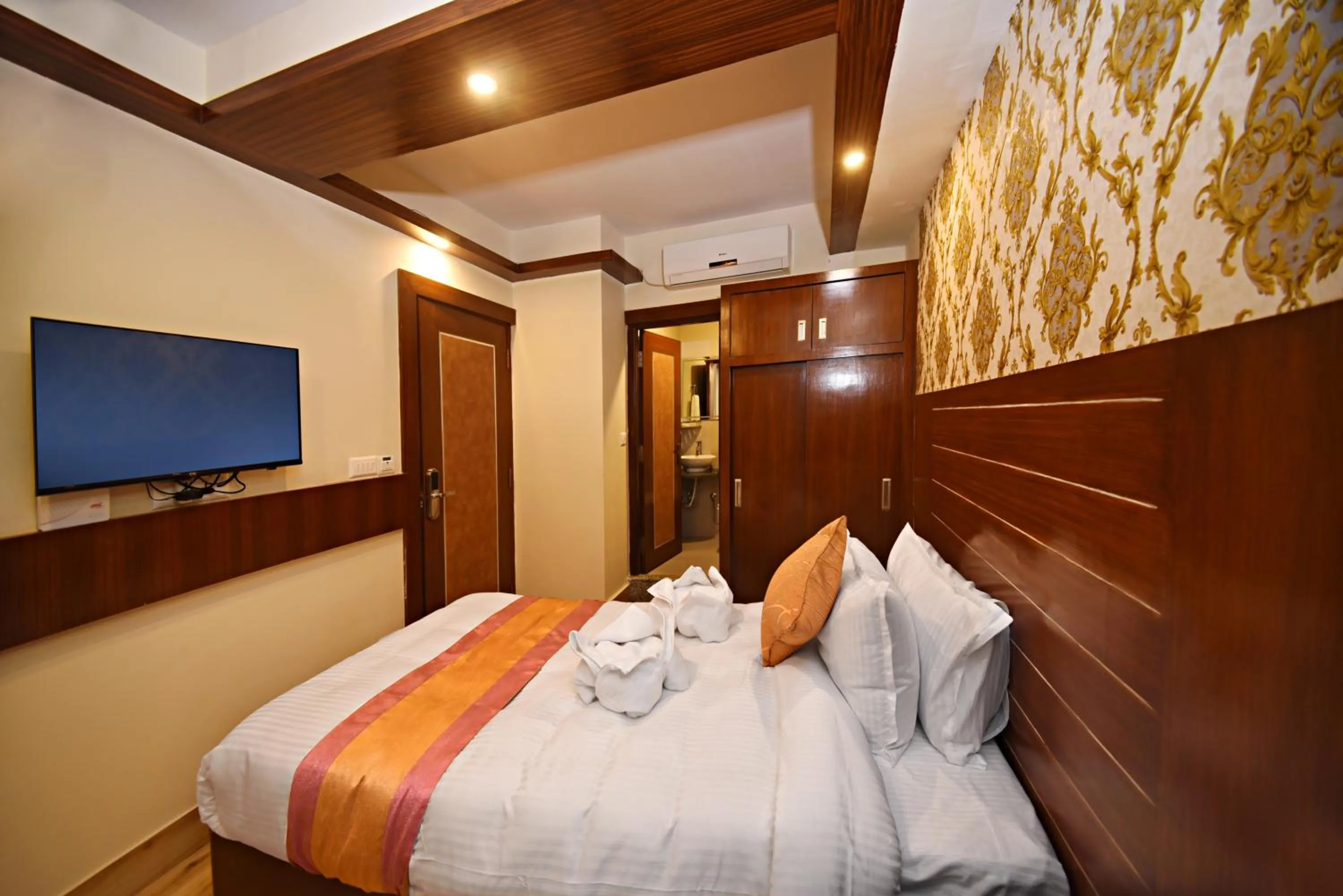 Bedroom, Bed in Hotel Simal