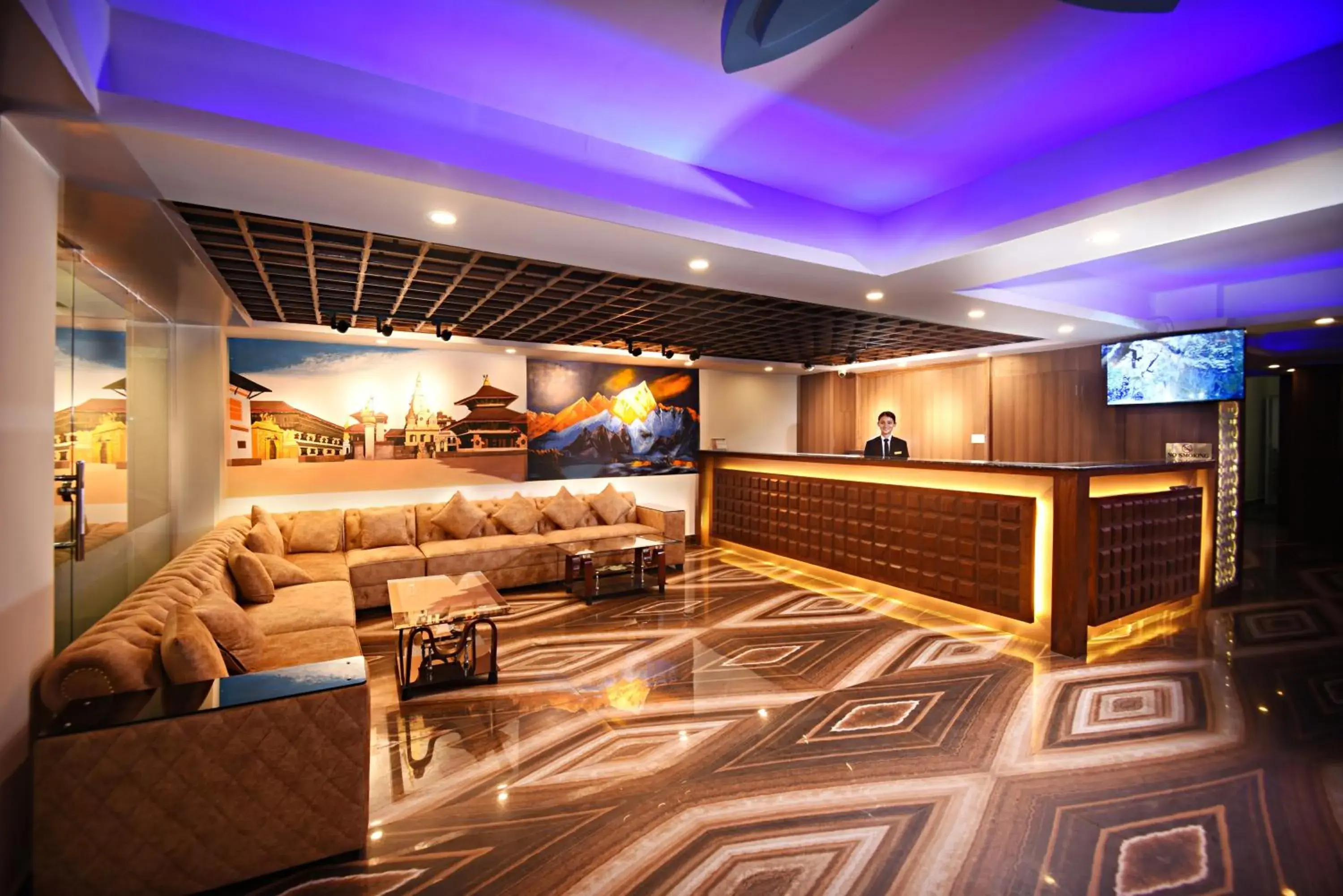 Lobby or reception in Hotel Simal Lobby or reception in Hotel Simal