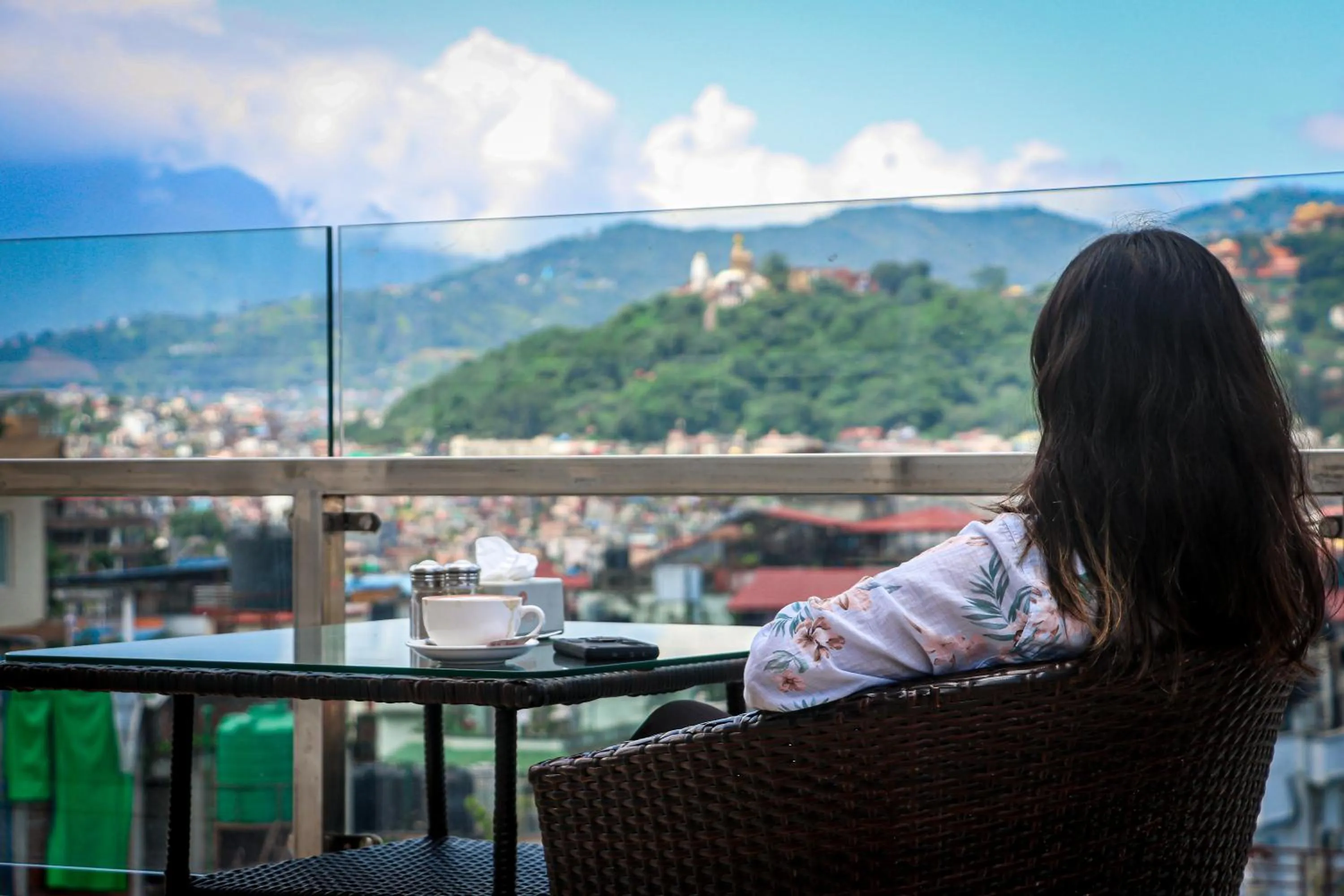 City view in Hotel Simal