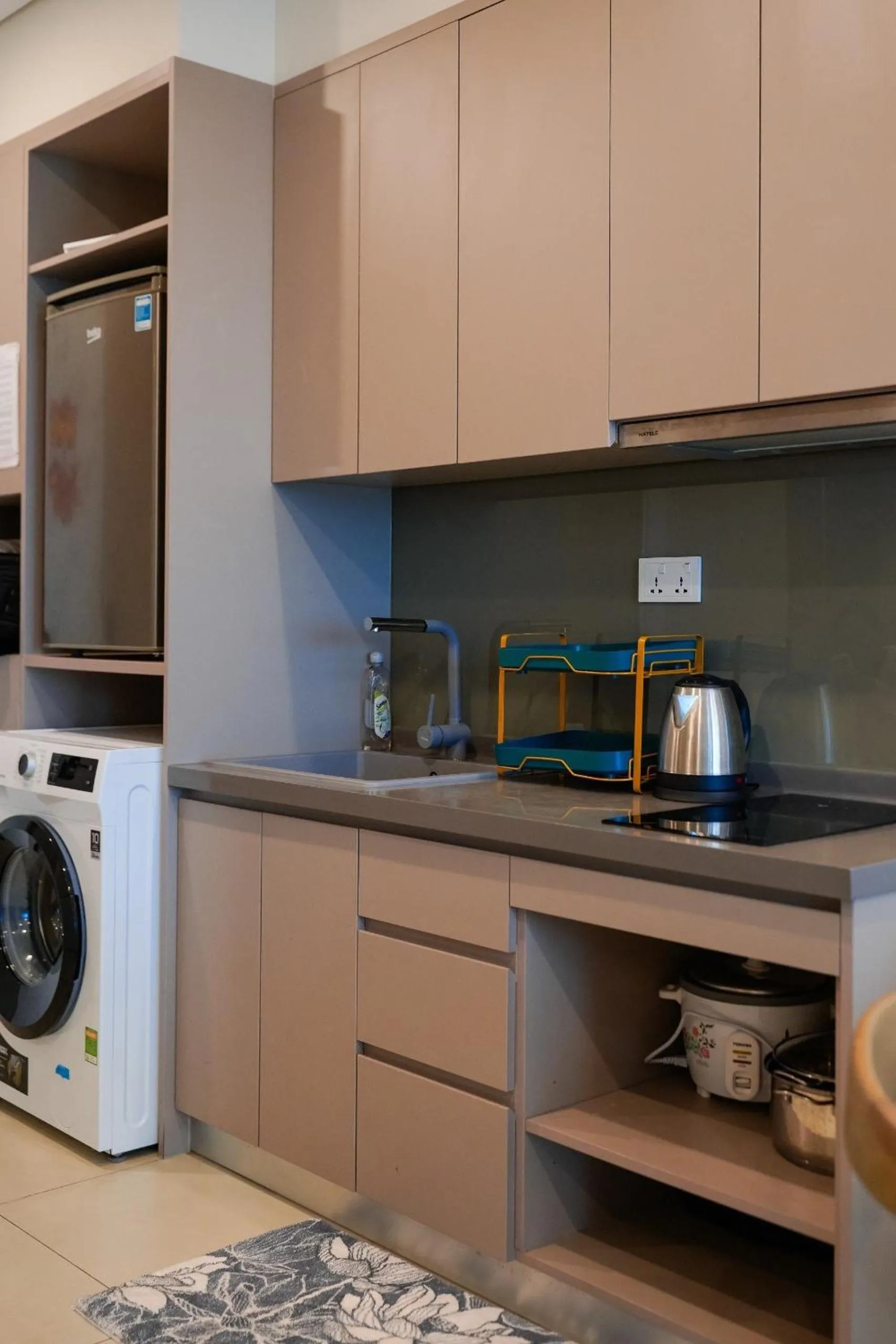Kitchen or kitchenette in The Sóng apartment