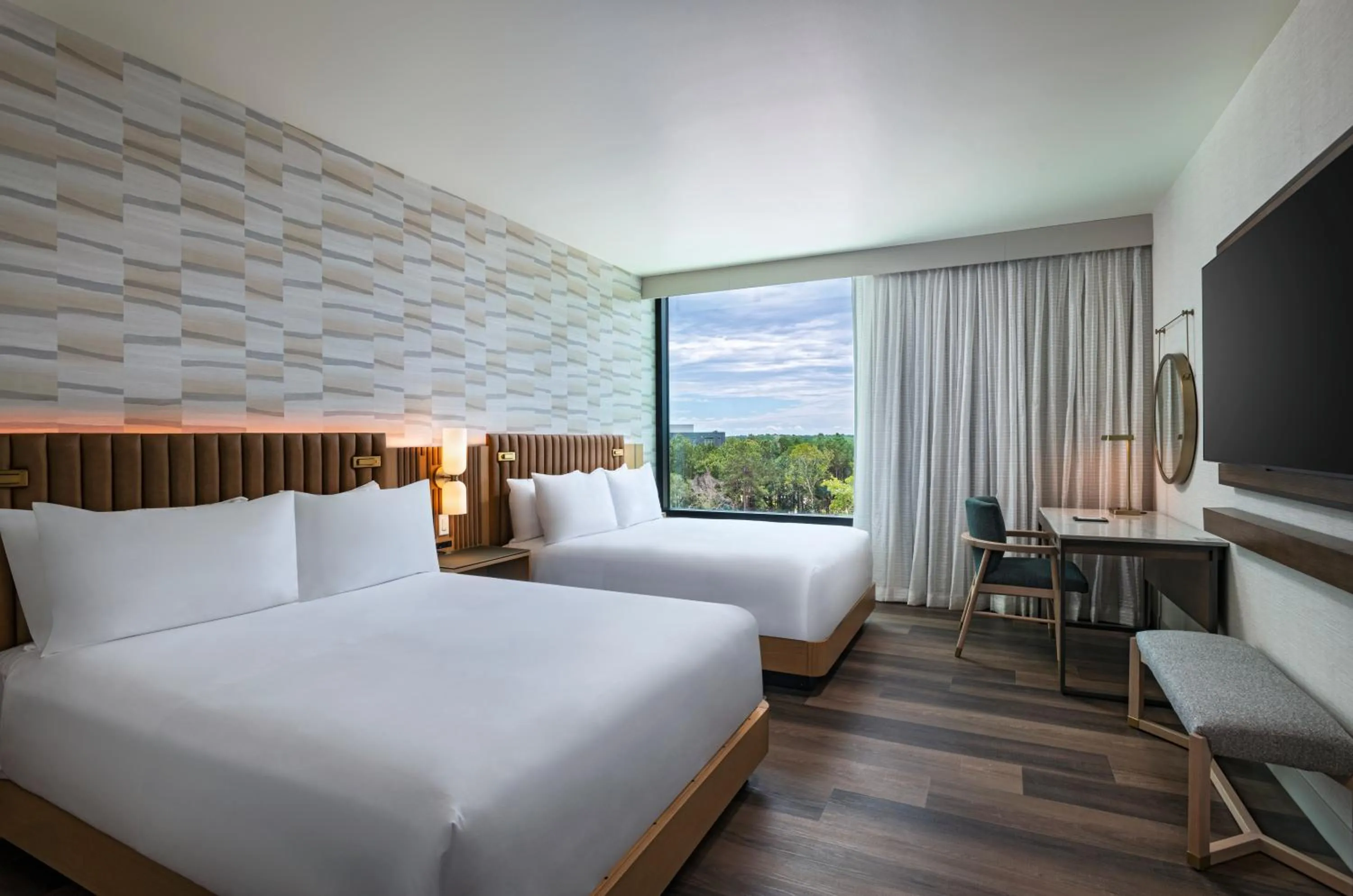 Bed in Hyatt Regency Conroe