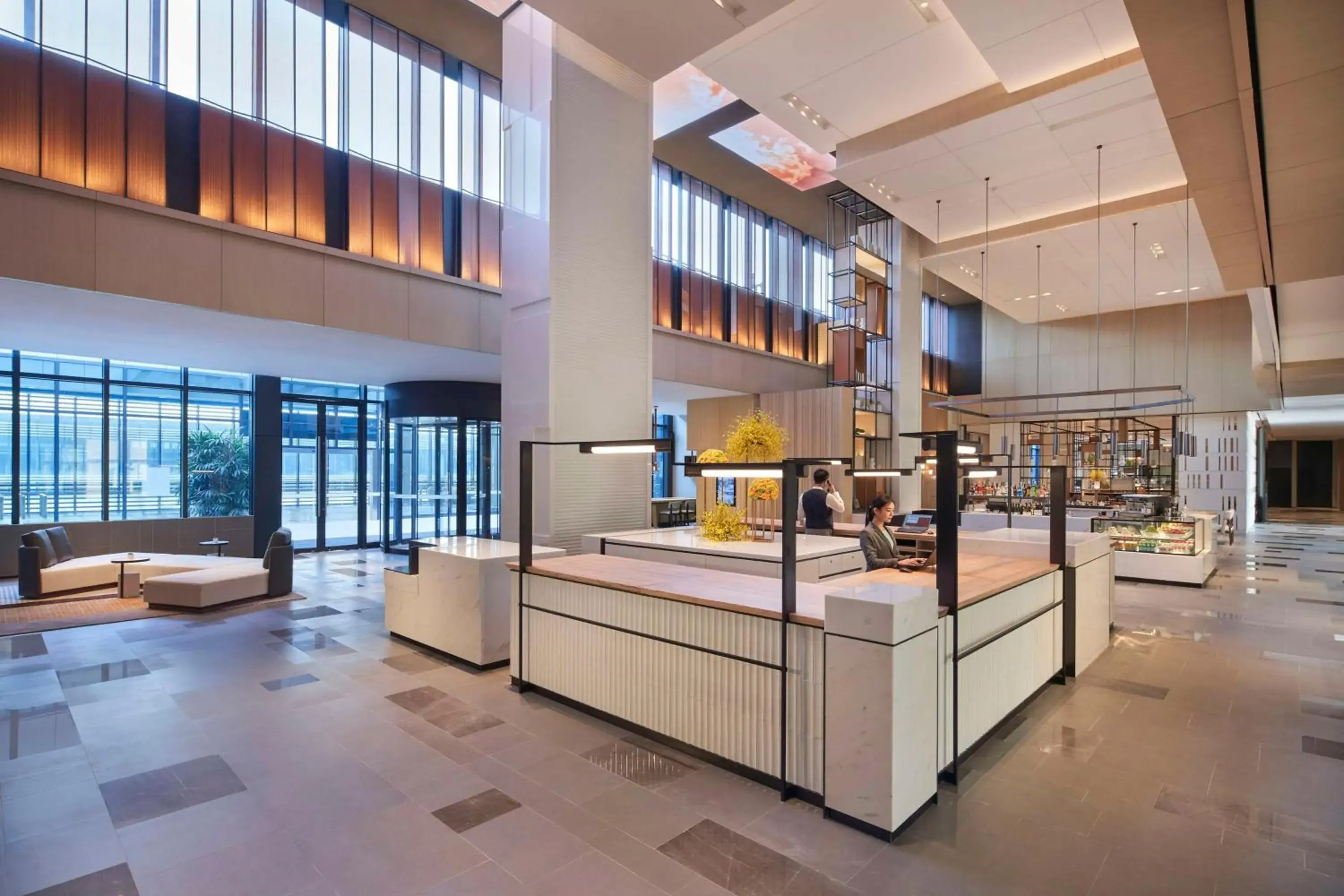 Lobby or reception in Hyatt Place Hangzhou International Airport Lobby or reception in Hyatt Place Hangzhou International Airport