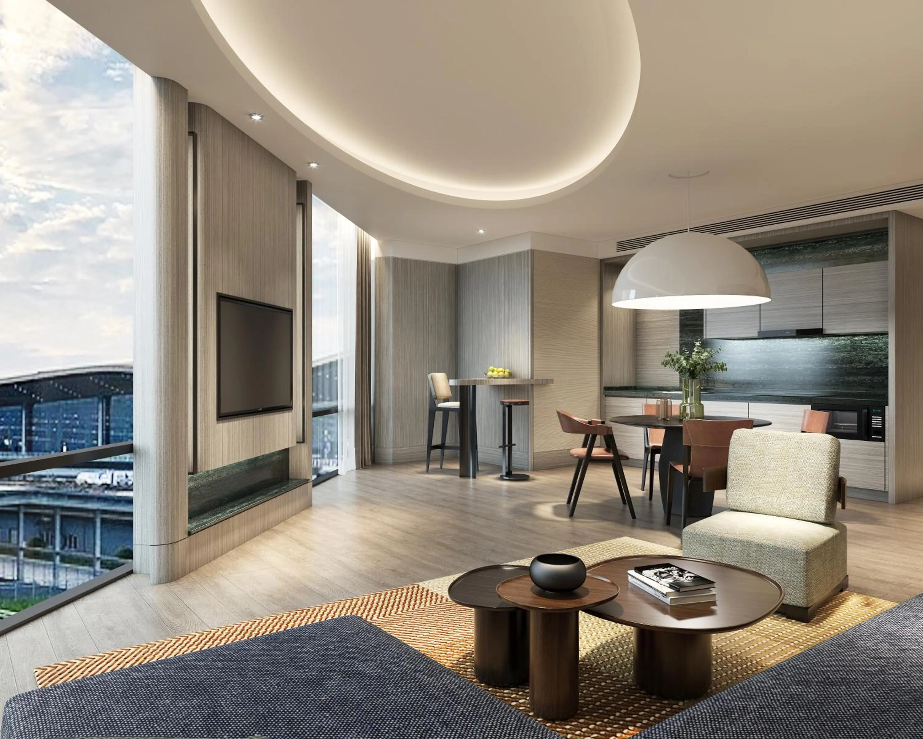 Photo of the whole room in Hyatt Place Hangzhou International Airport