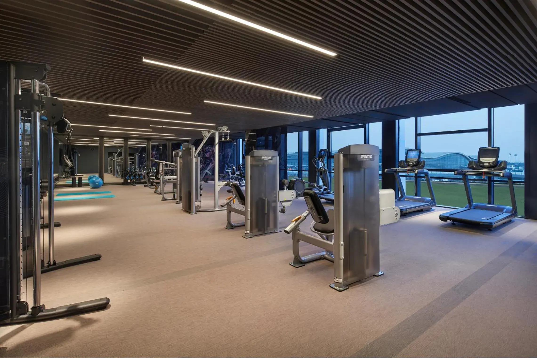 Fitness centre/facilities in Hyatt Place Hangzhou International Airport Fitness centre/facilities in Hyatt Place Hangzhou International Airport