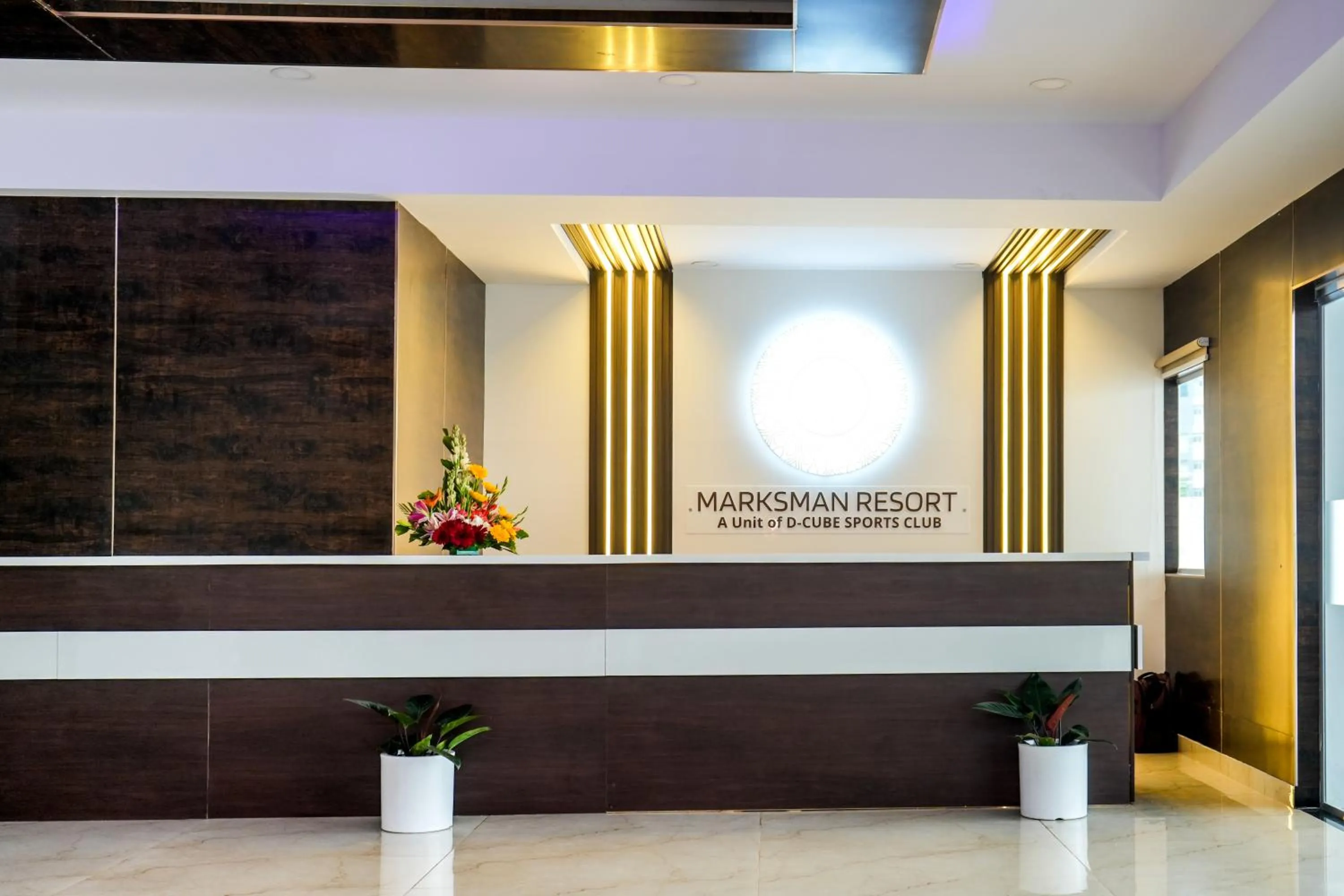 Lobby or reception in Marksman Resort