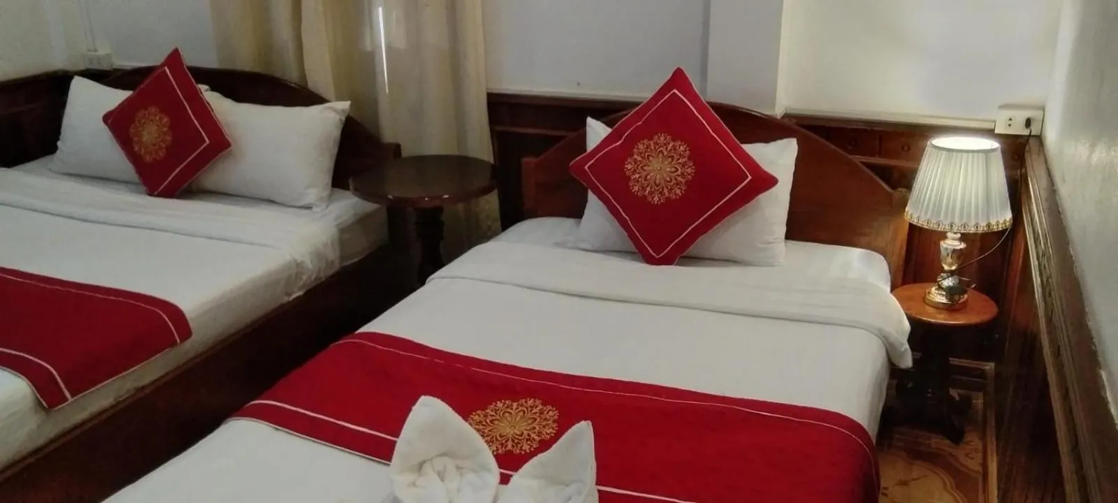 Bedroom, Bed in Moon's house LuangPrabang