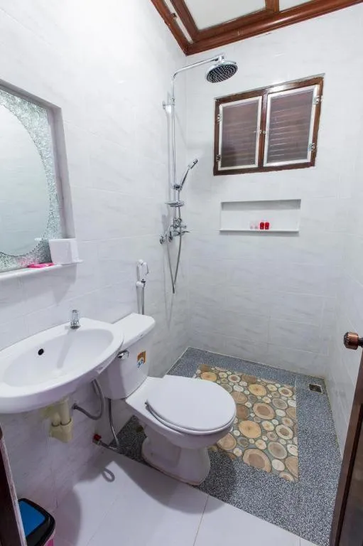 Bathroom in Moon's house LuangPrabang