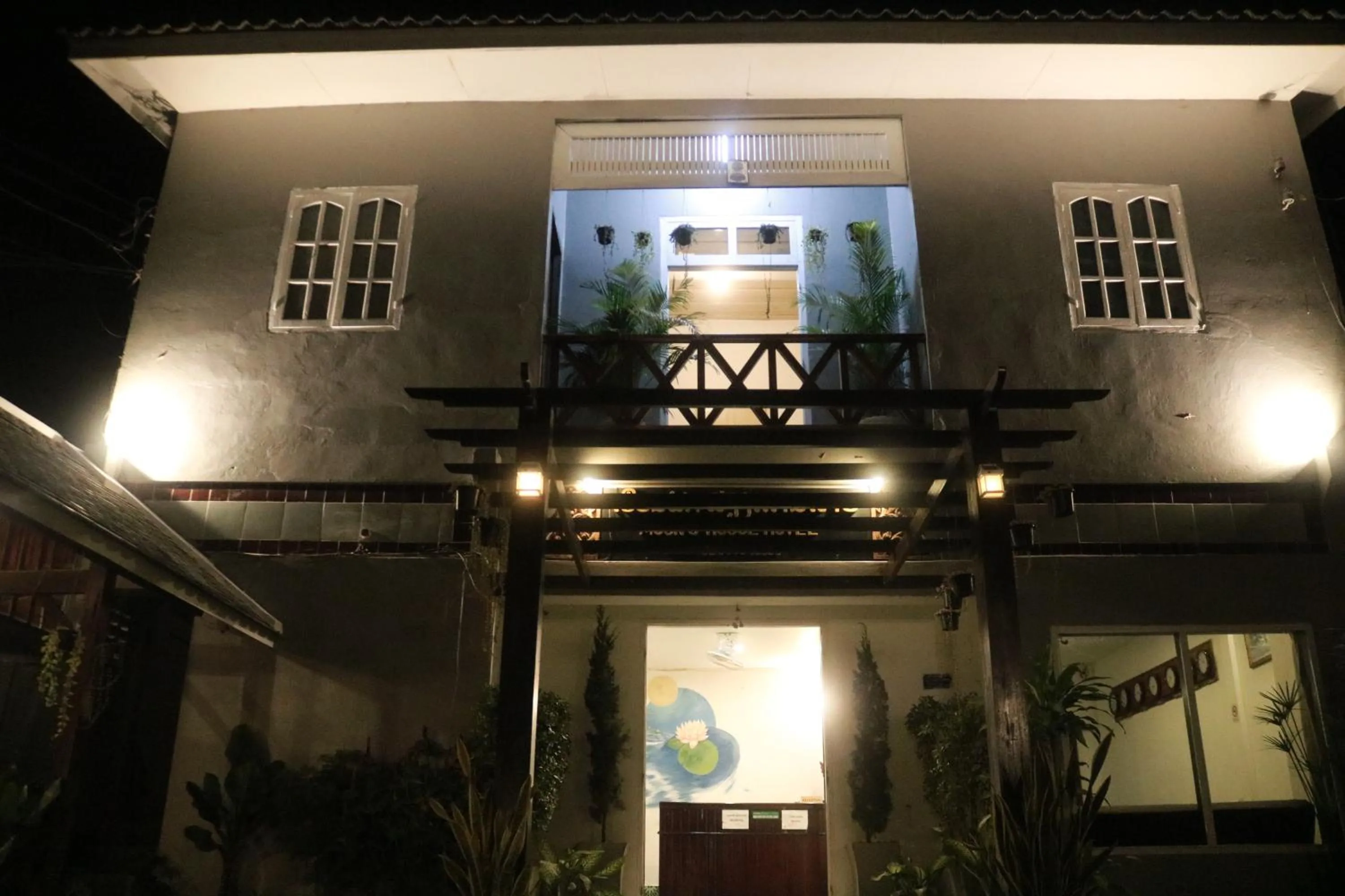 Night in Moon's house LuangPrabang
