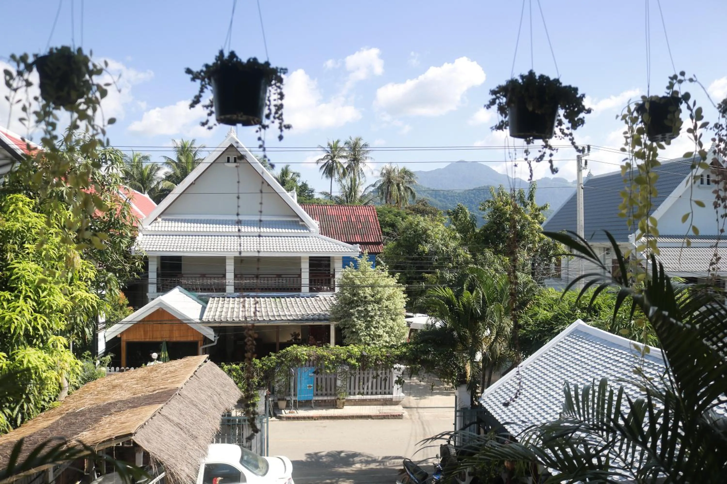 Mountain view in Moon's house LuangPrabang