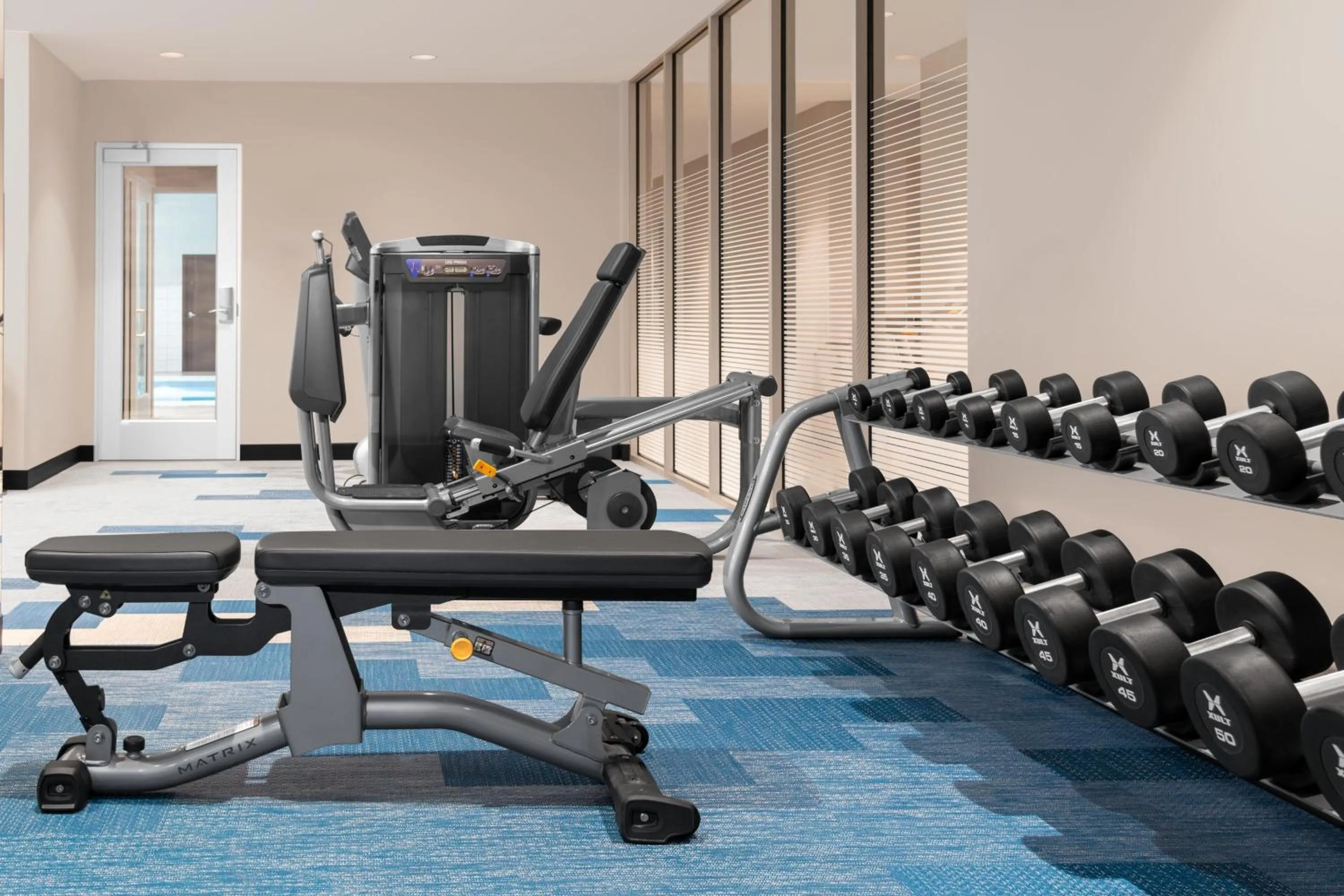 Fitness centre/facilities in Fairfield by Marriott Inn & Suites Norfolk