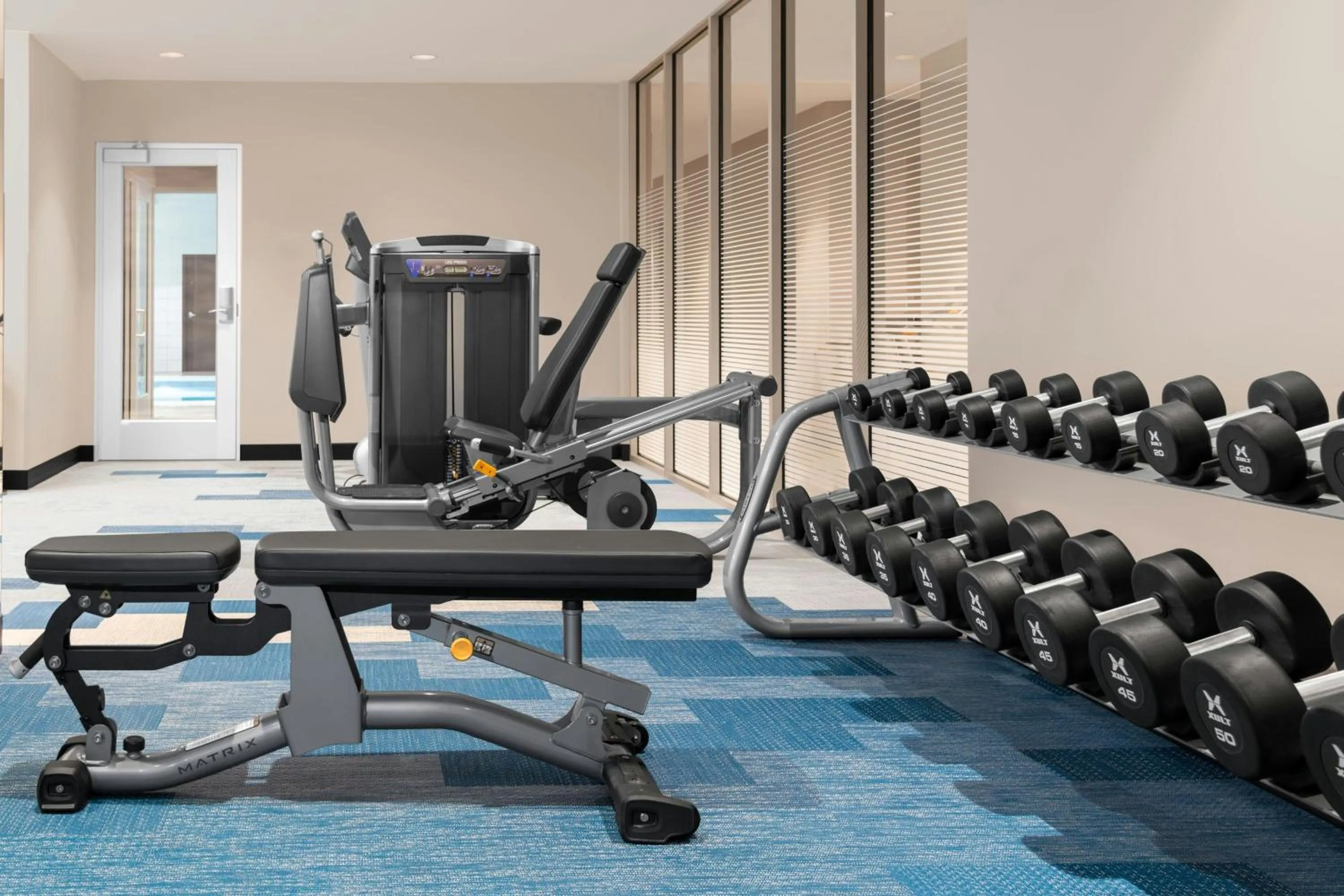 Fitness centre/facilities in TownePlace Suites by Marriott Norfolk