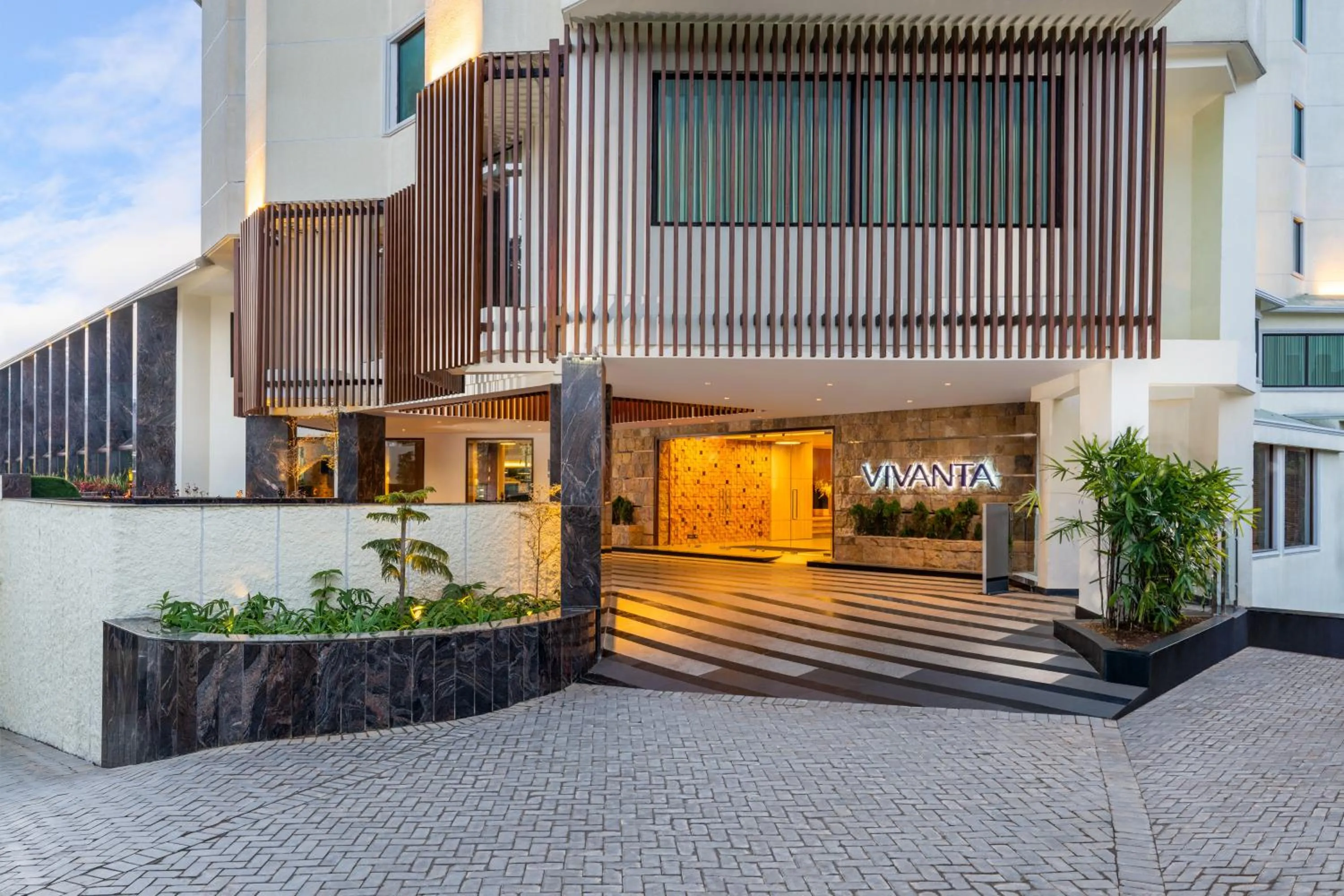 Facade/entrance in Vivanta Meghalaya Shillong