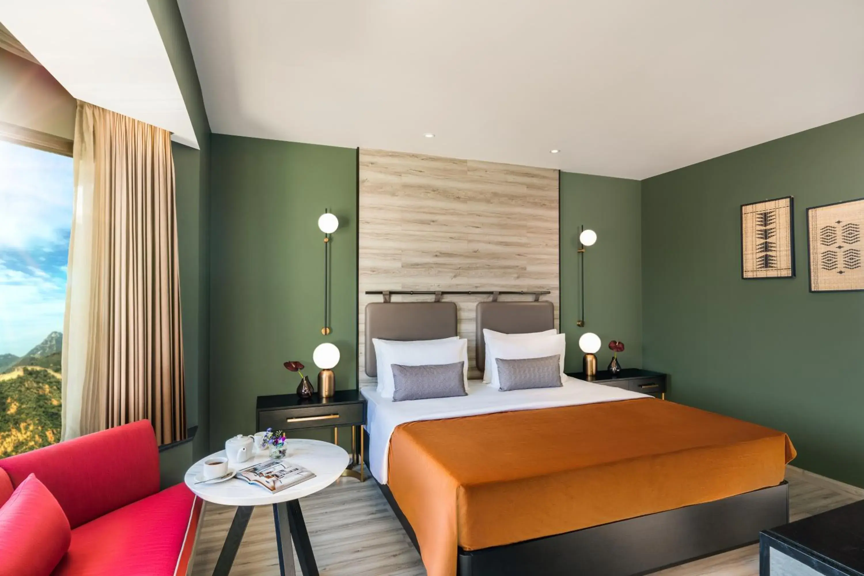 Bed in Vivanta Meghalaya Shillong Bed in Vivanta Meghalaya Shillong