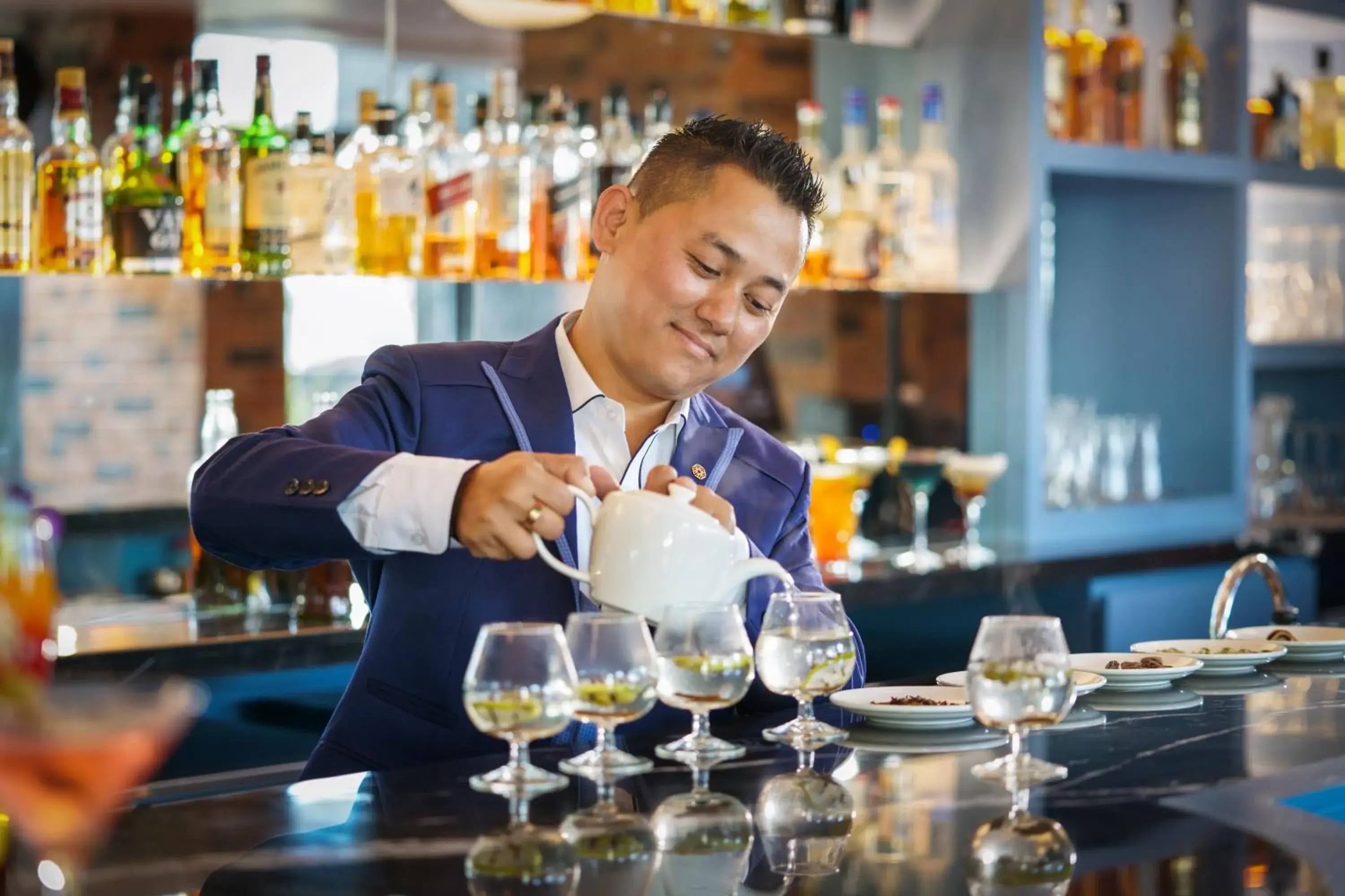 Lounge or bar in Vivanta Meghalaya Shillong Lounge or bar in Vivanta Meghalaya Shillong