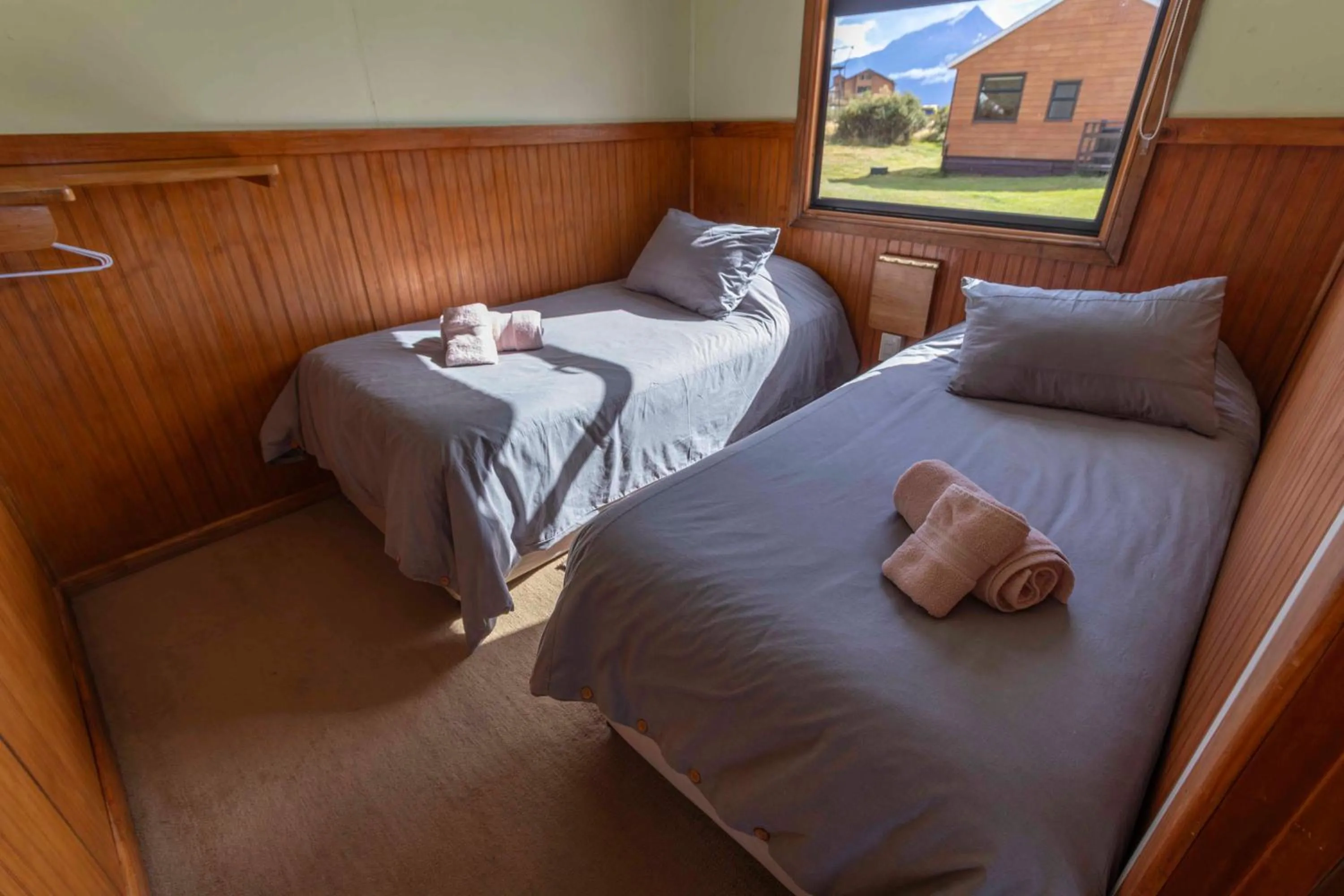 Bedroom, Bed in Cabañas Lago Tyndall