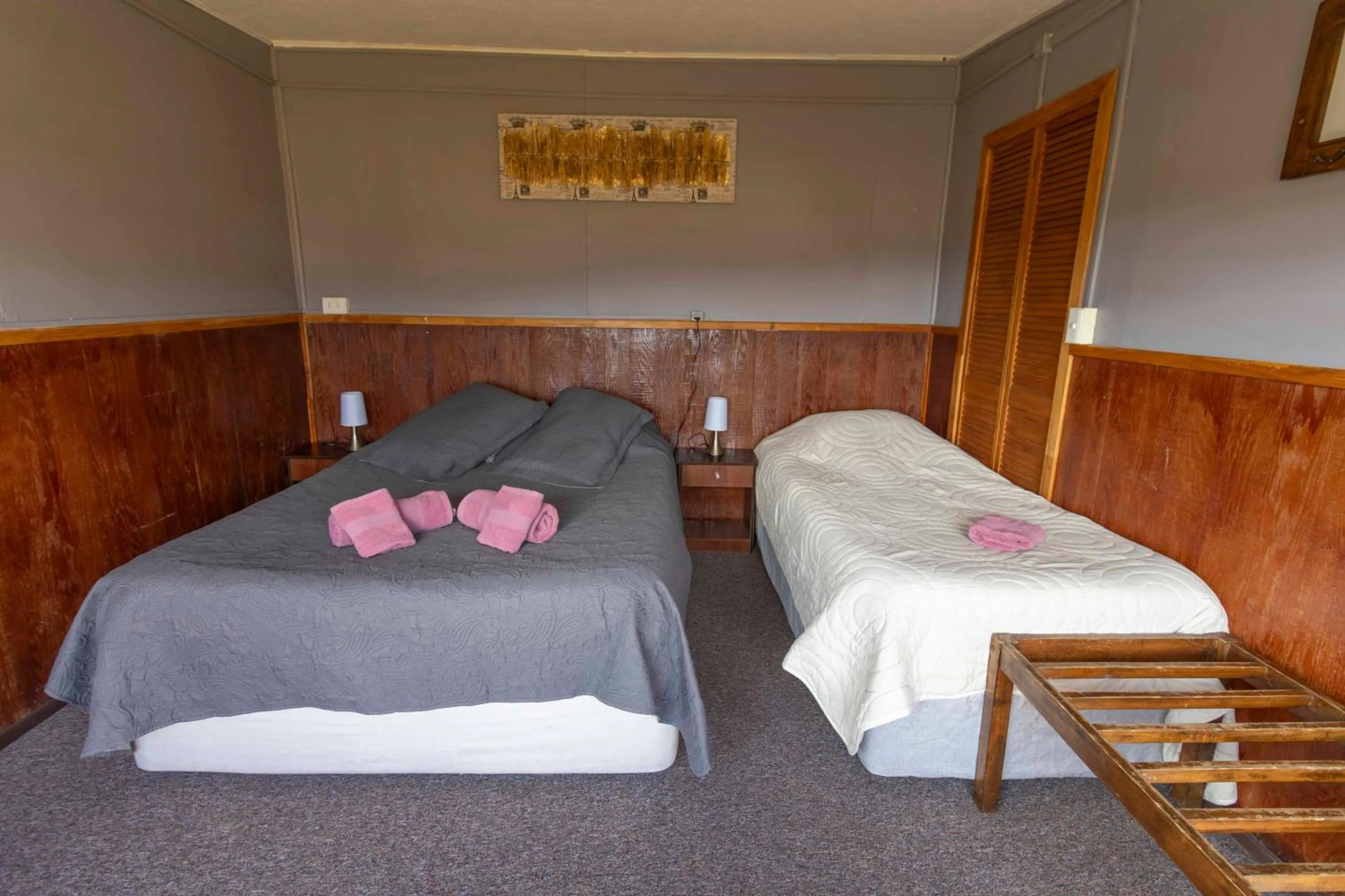 Bedroom, Bed in Cabañas Lago Tyndall
