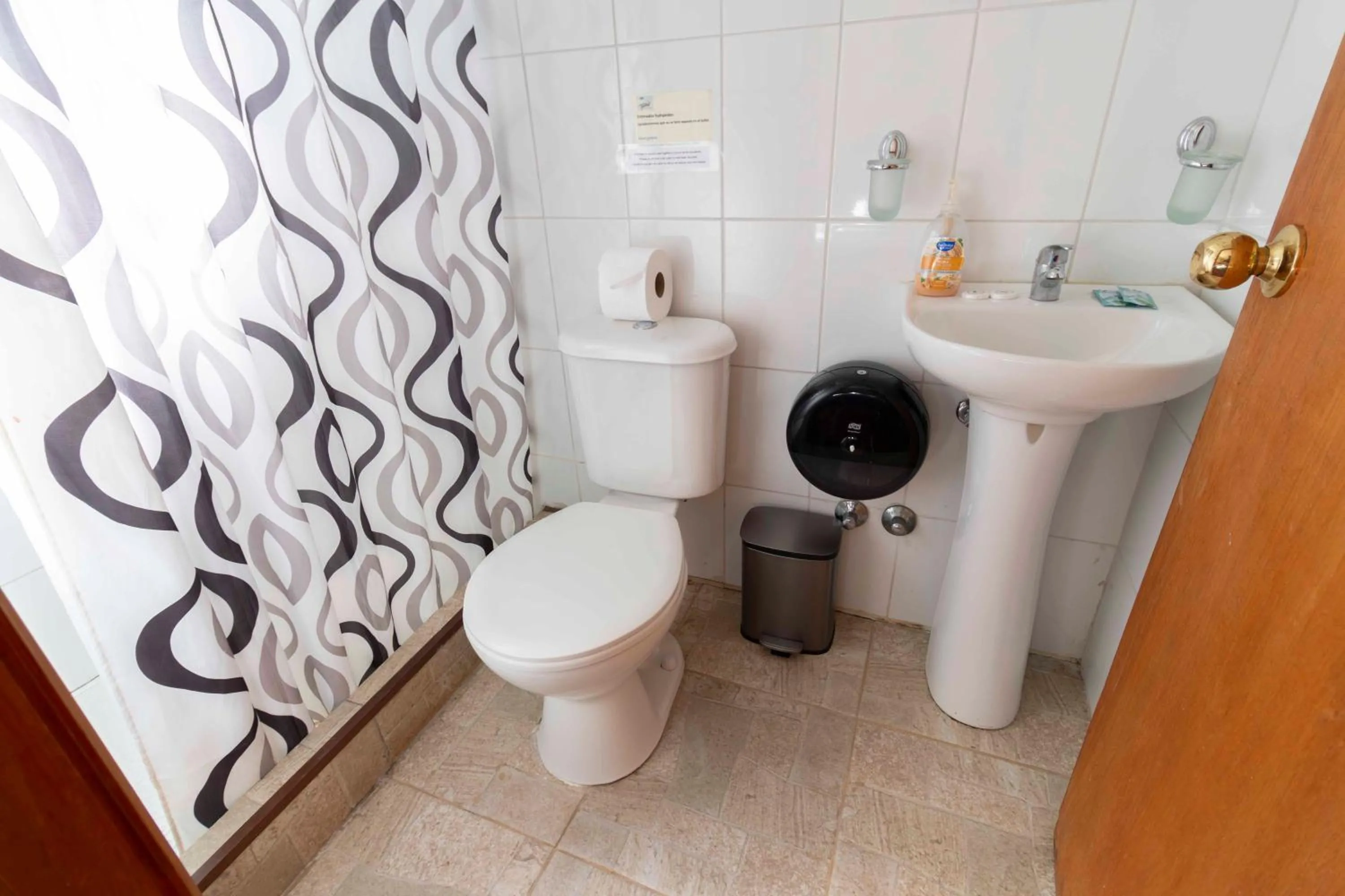 Bathroom in Cabañas Lago Tyndall