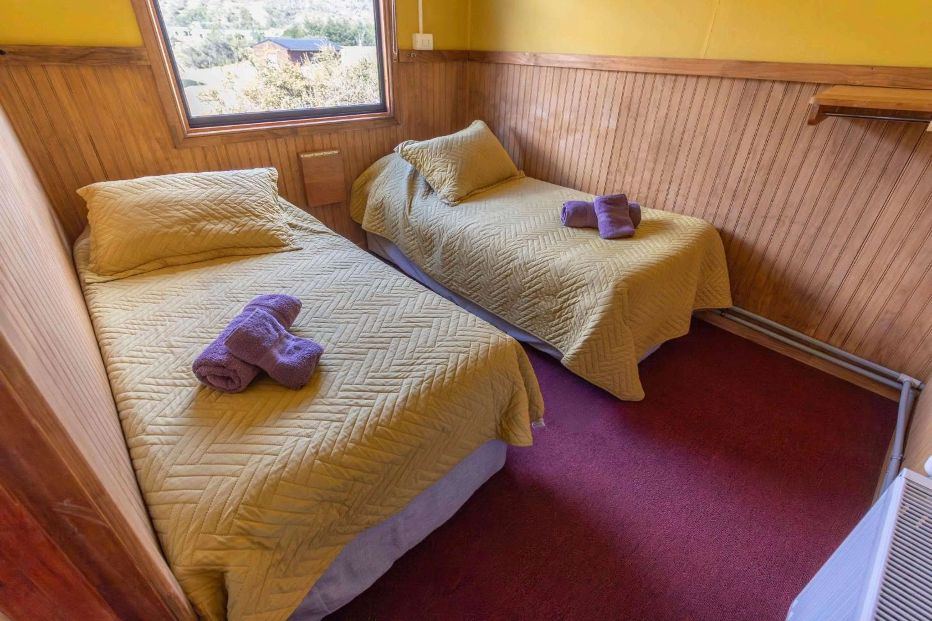 Bedroom, Bed in Cabañas Lago Tyndall