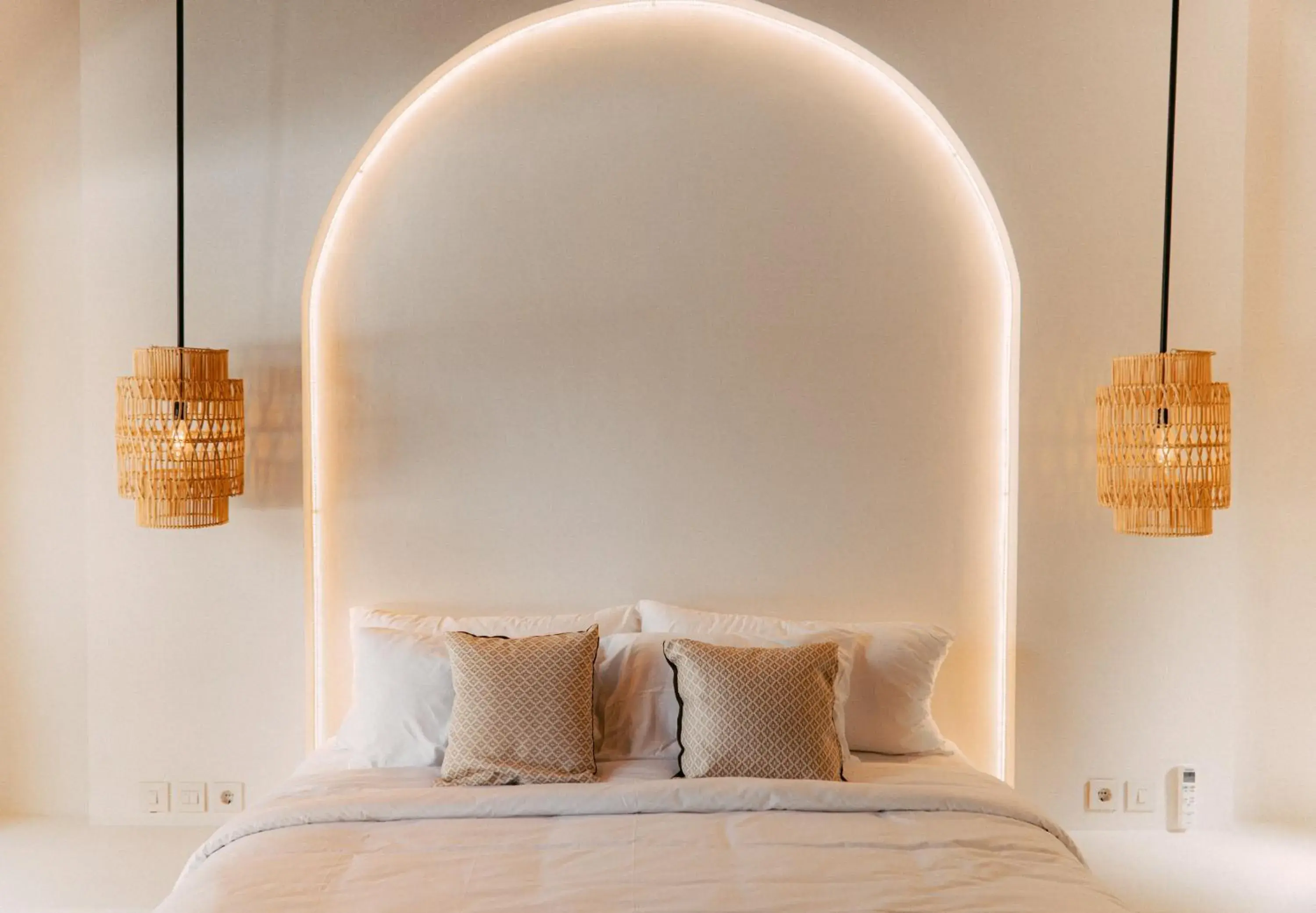 Bed in Sanjula Uluwatu Bed in Sanjula Uluwatu