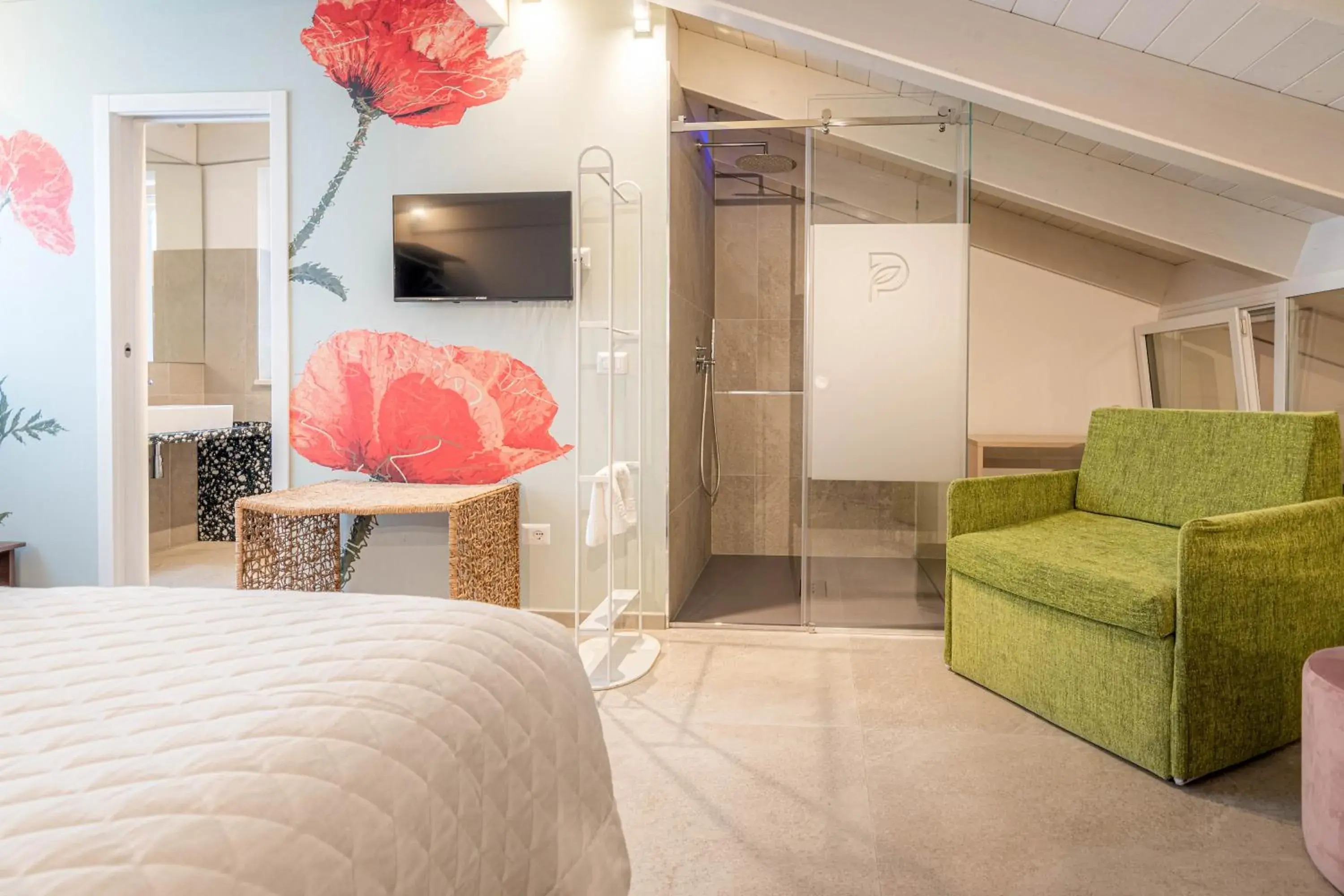 Quadruple Room - single occupancy in Profumi di Primavera Luxury Rooms & Suite Quadruple Room - single occupancy in Profumi di Primavera Luxury Rooms & Suite