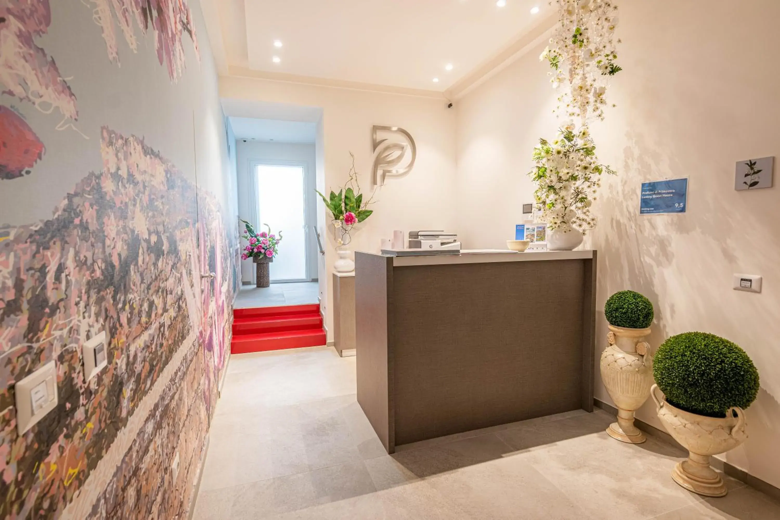 Lobby or reception in Profumi di Primavera Luxury Rooms & Suite Lobby or reception in Profumi di Primavera Luxury Rooms & Suite