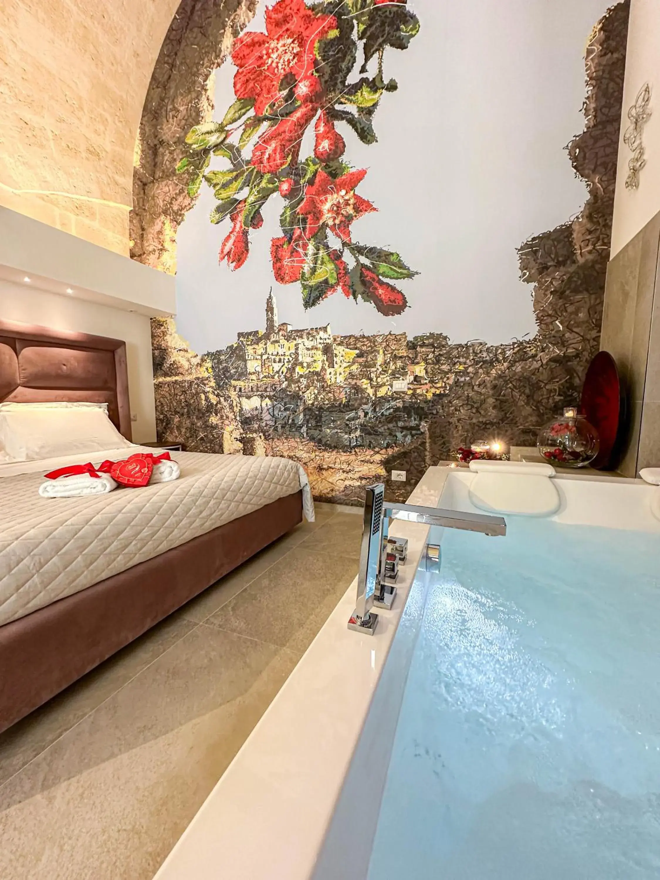 Hot Tub, Bed in Profumi di Primavera Luxury Rooms & Suite Hot Tub, Bed in Profumi di Primavera Luxury Rooms & Suite