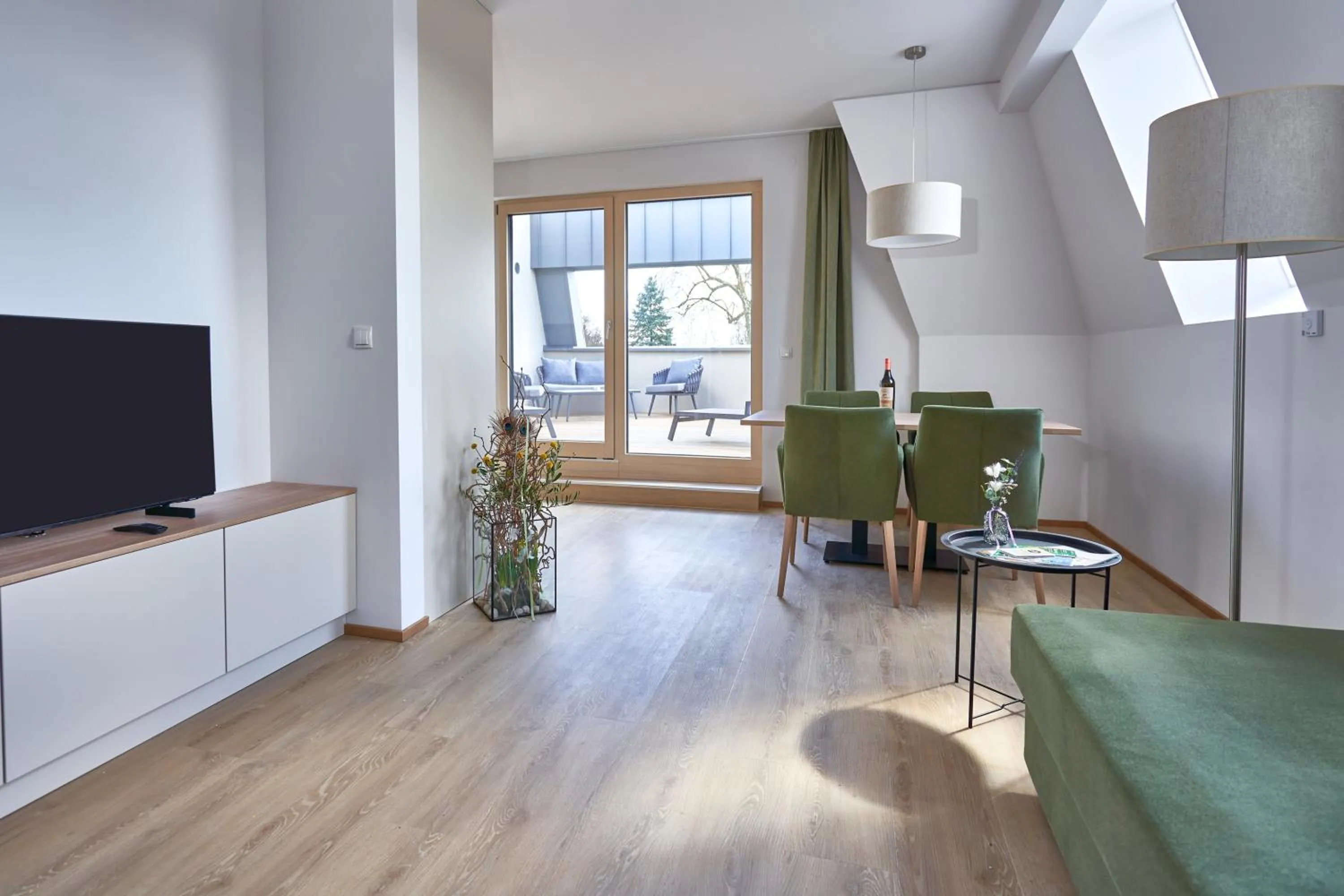 Living room in Aparthotel Bad Radkersburg