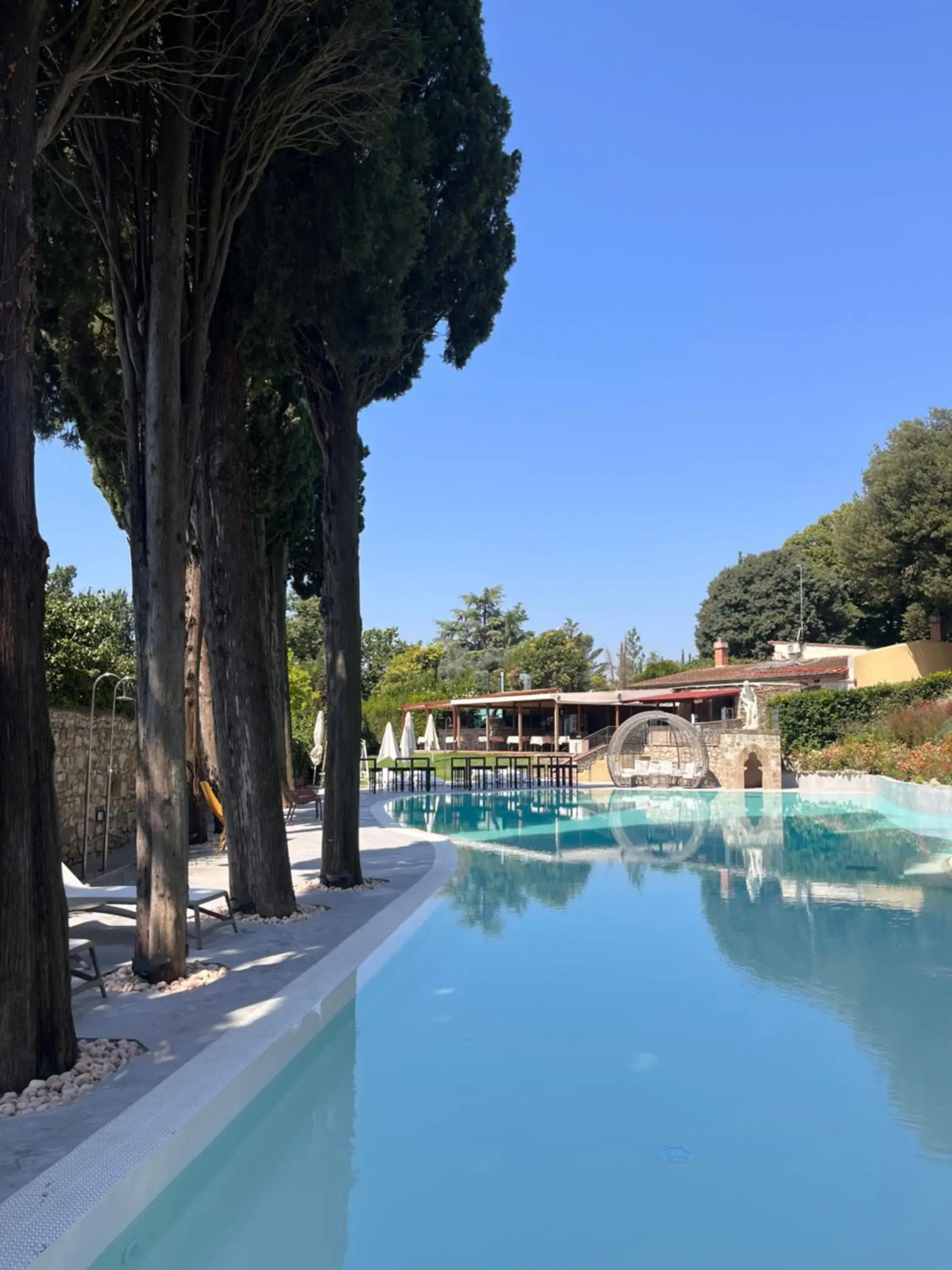 Pool view in Fantastic Garden - Firenze Nord Pool view in Fantastic Garden - Firenze Nord