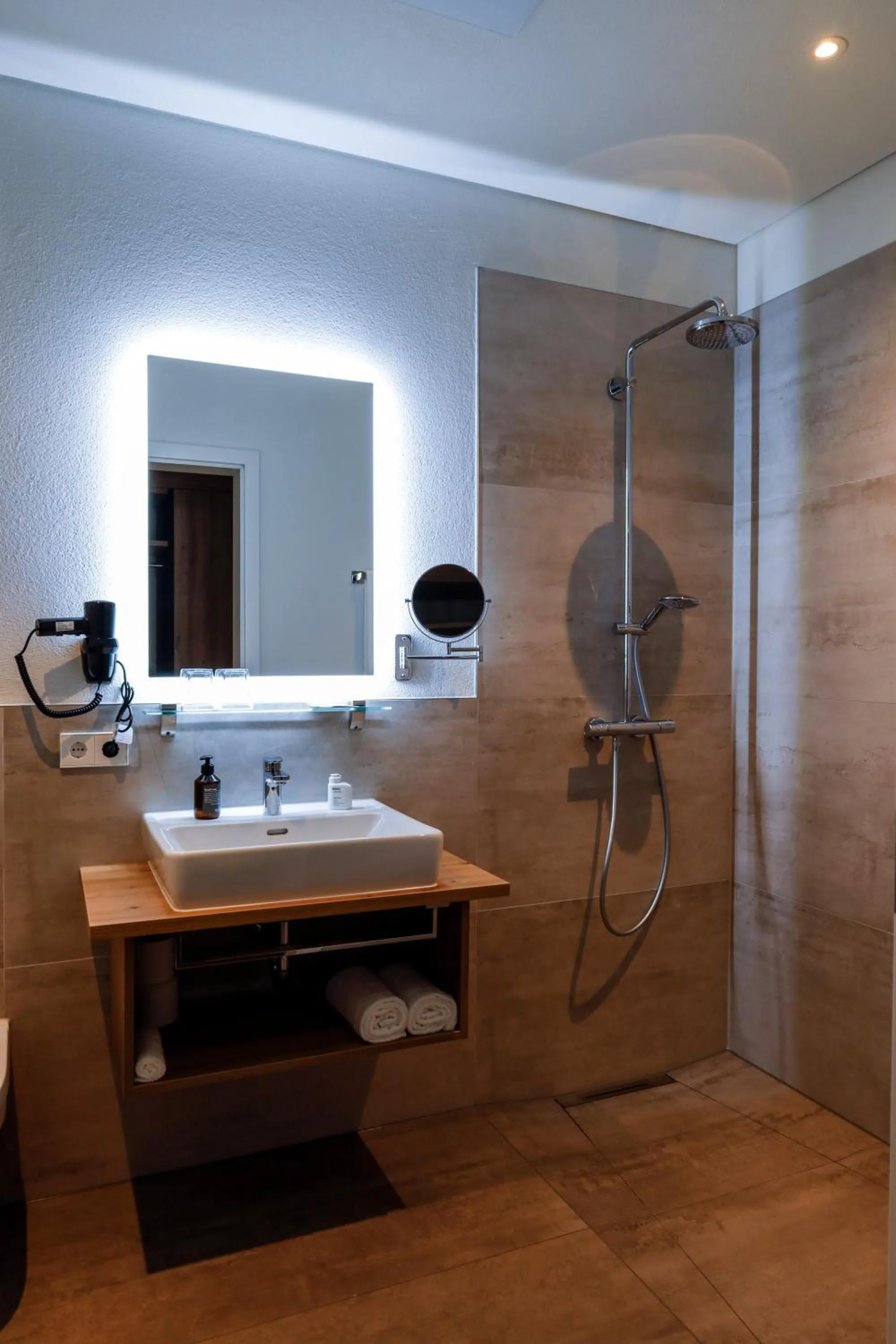 Shower in DAS GEORG Gästehaus in Epfendorf