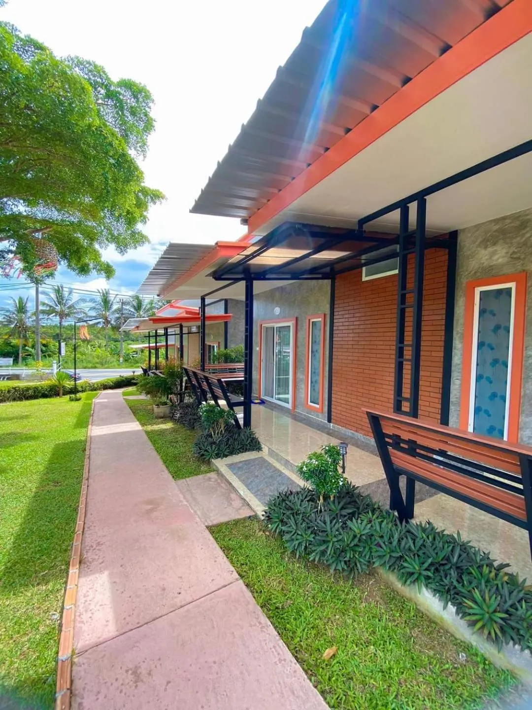 Garden view in Da-Kanda Boutique