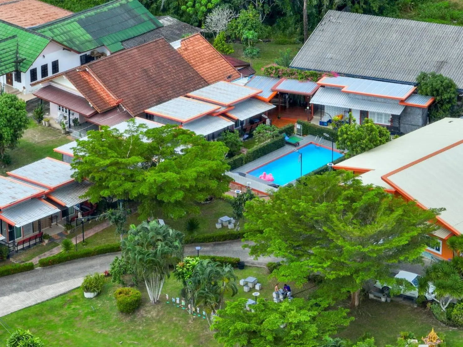 Bird's eye view in Da-Kanda Boutique