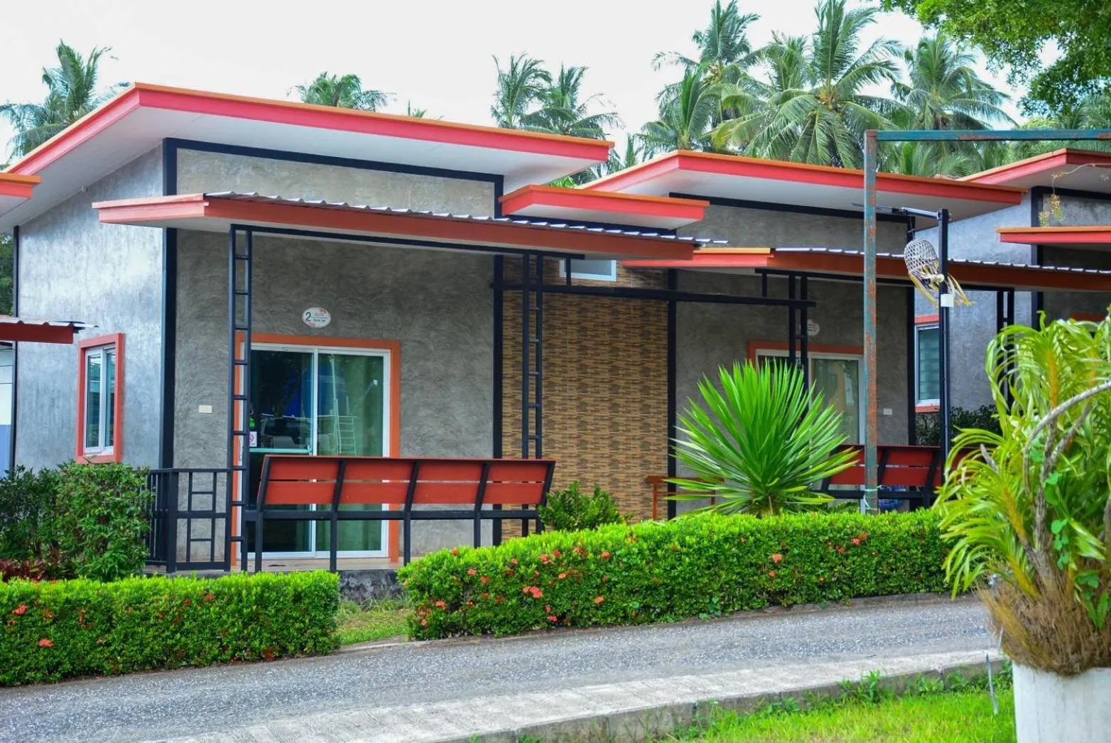 Garden view in Da-Kanda Boutique