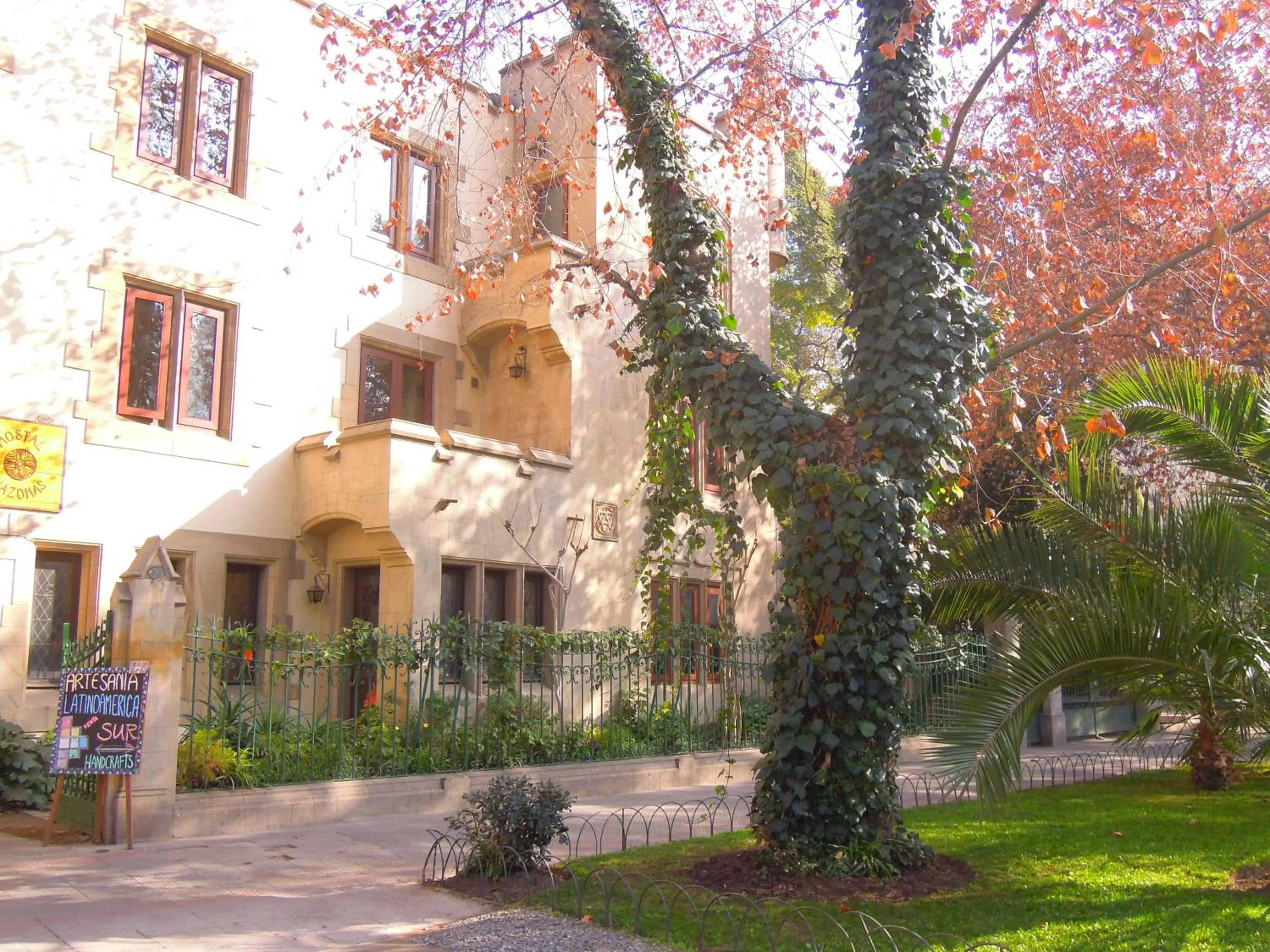 Garden in Hostal Rio Amazonas