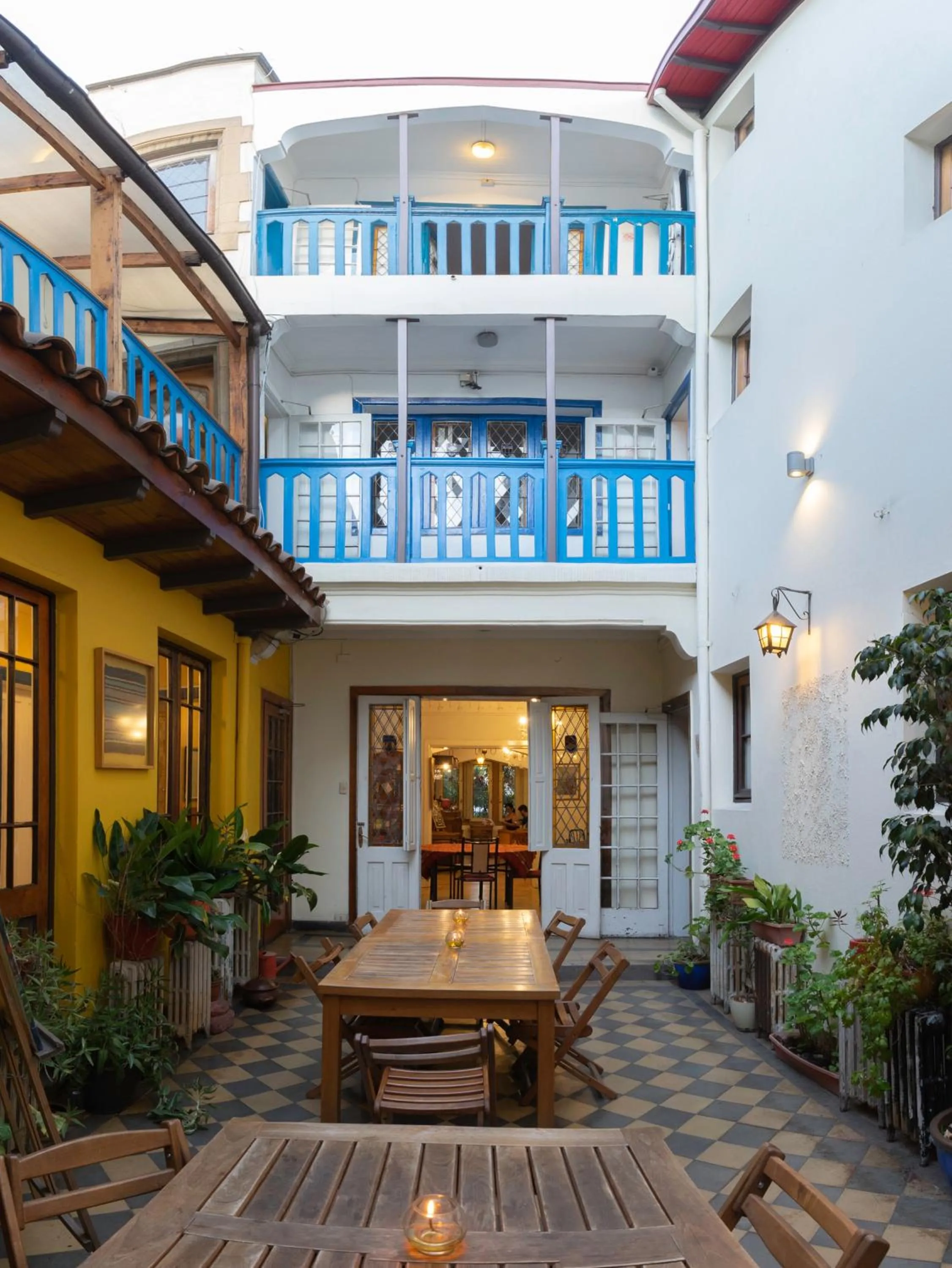 Balcony/Terrace in Hostal Rio Amazonas