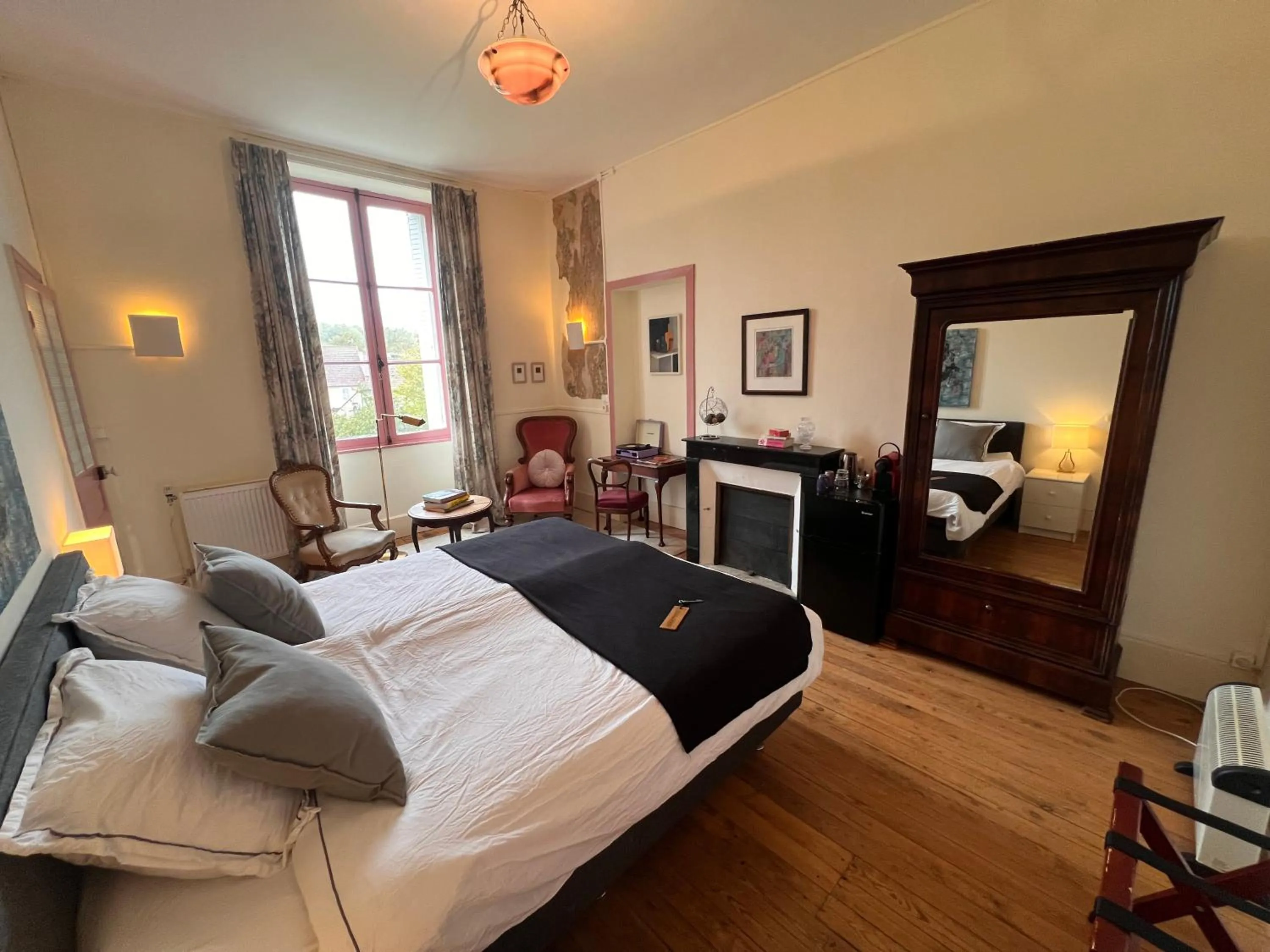 Bed in Villa Vallière bed&breakfast