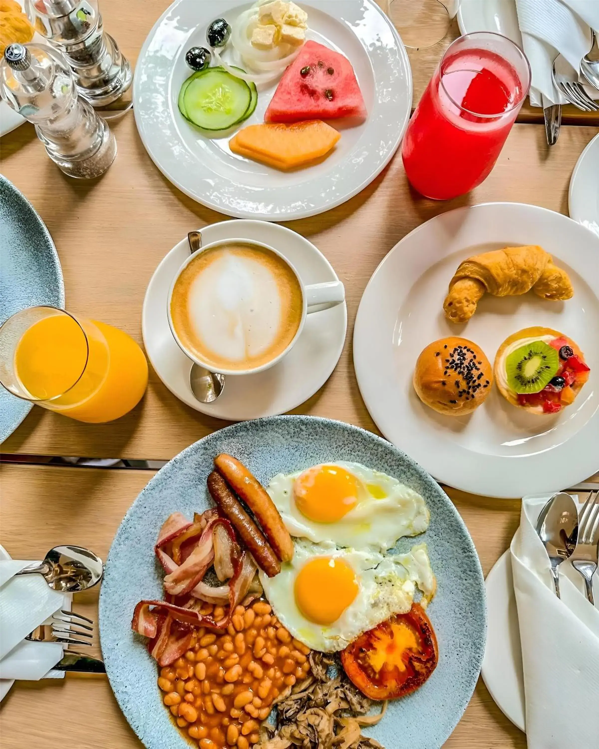 Breakfast in Radisson Blu Mosi-oa-Tunya Livingstone Resort Breakfast in Radisson Blu Mosi-oa-Tunya Livingstone Resort