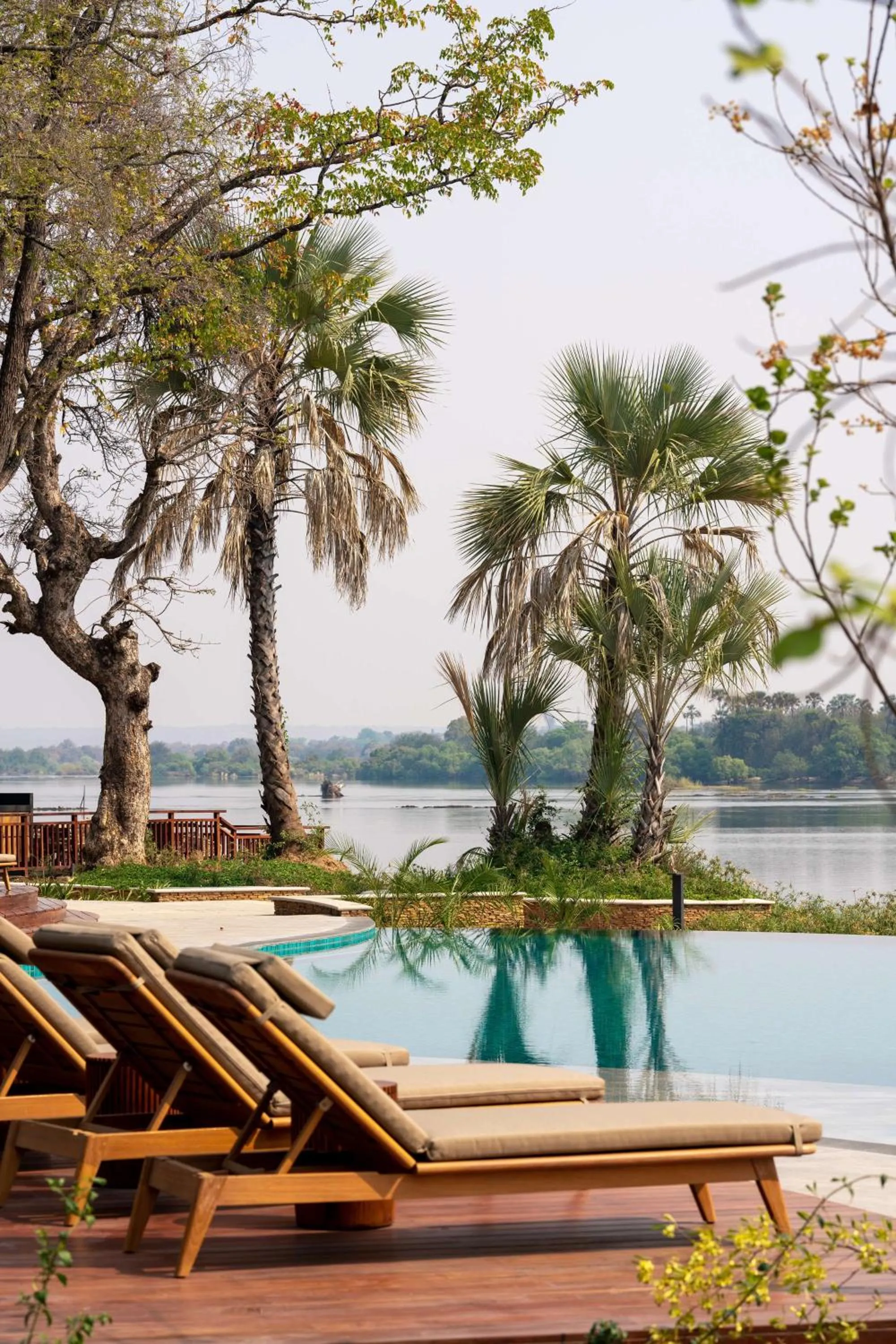 Pool view in Radisson Blu Mosi-oa-Tunya Livingstone Resort