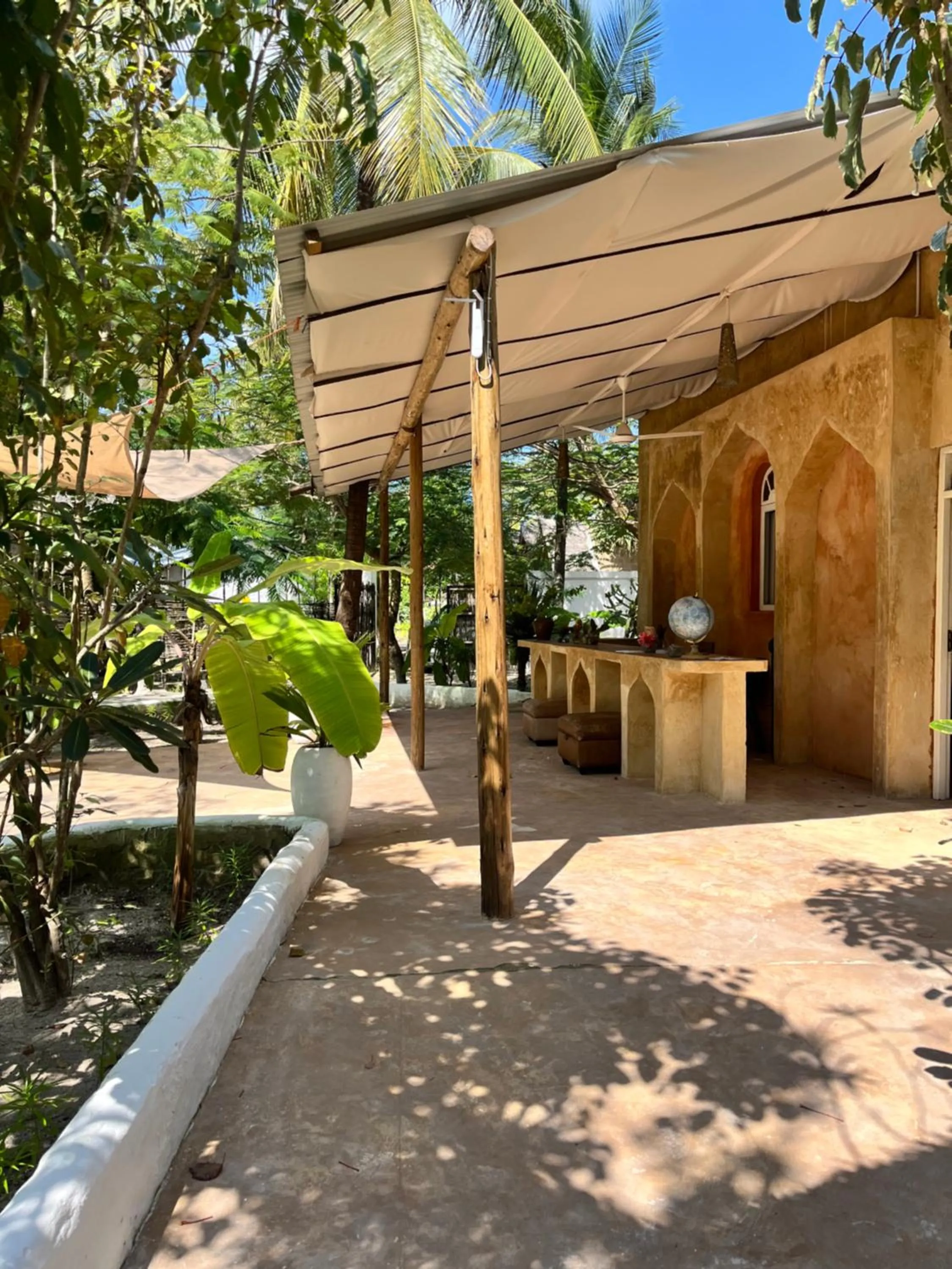 Patio in Karanga Bungalows