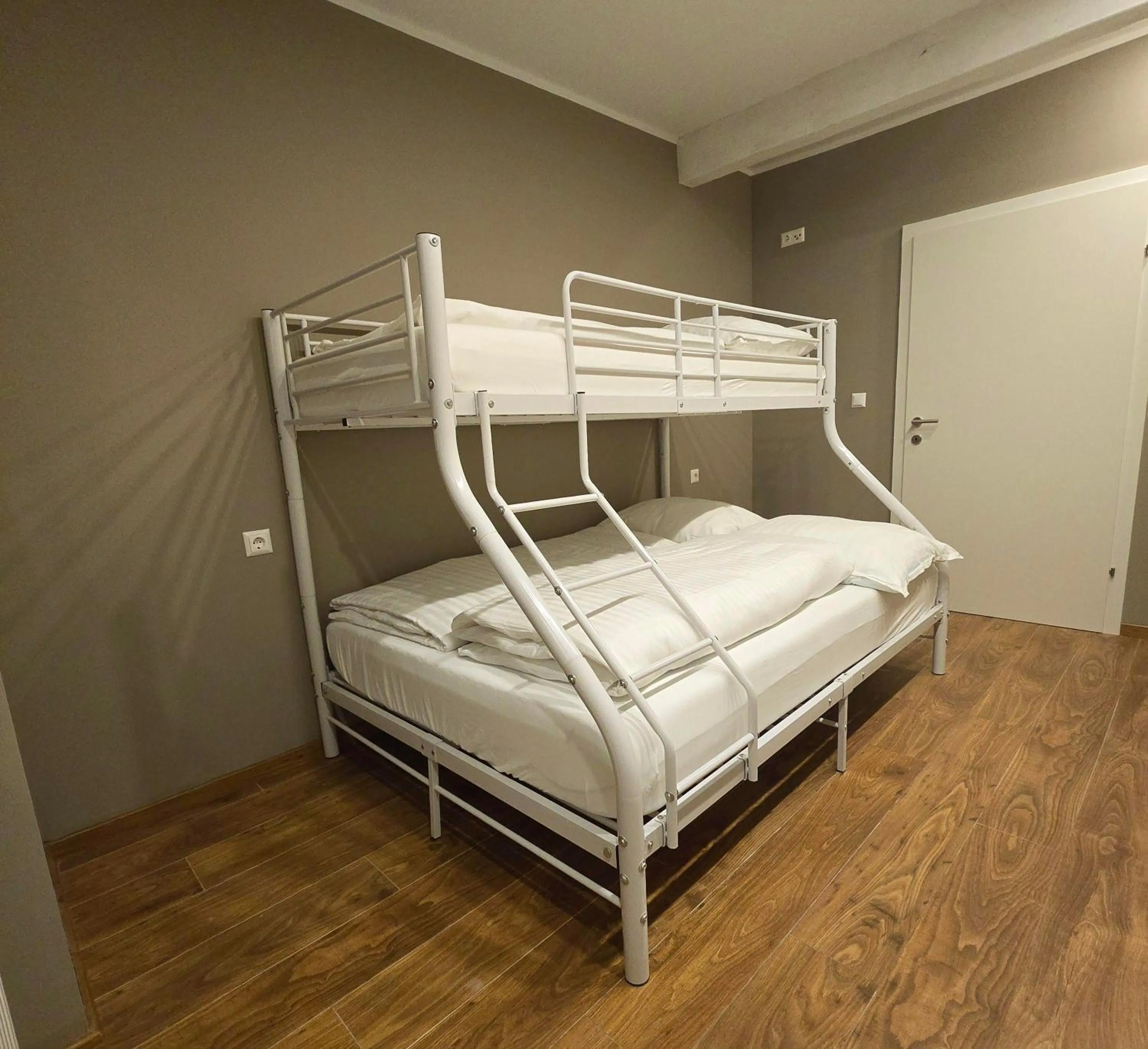 Bed in The Art and Sporthotel