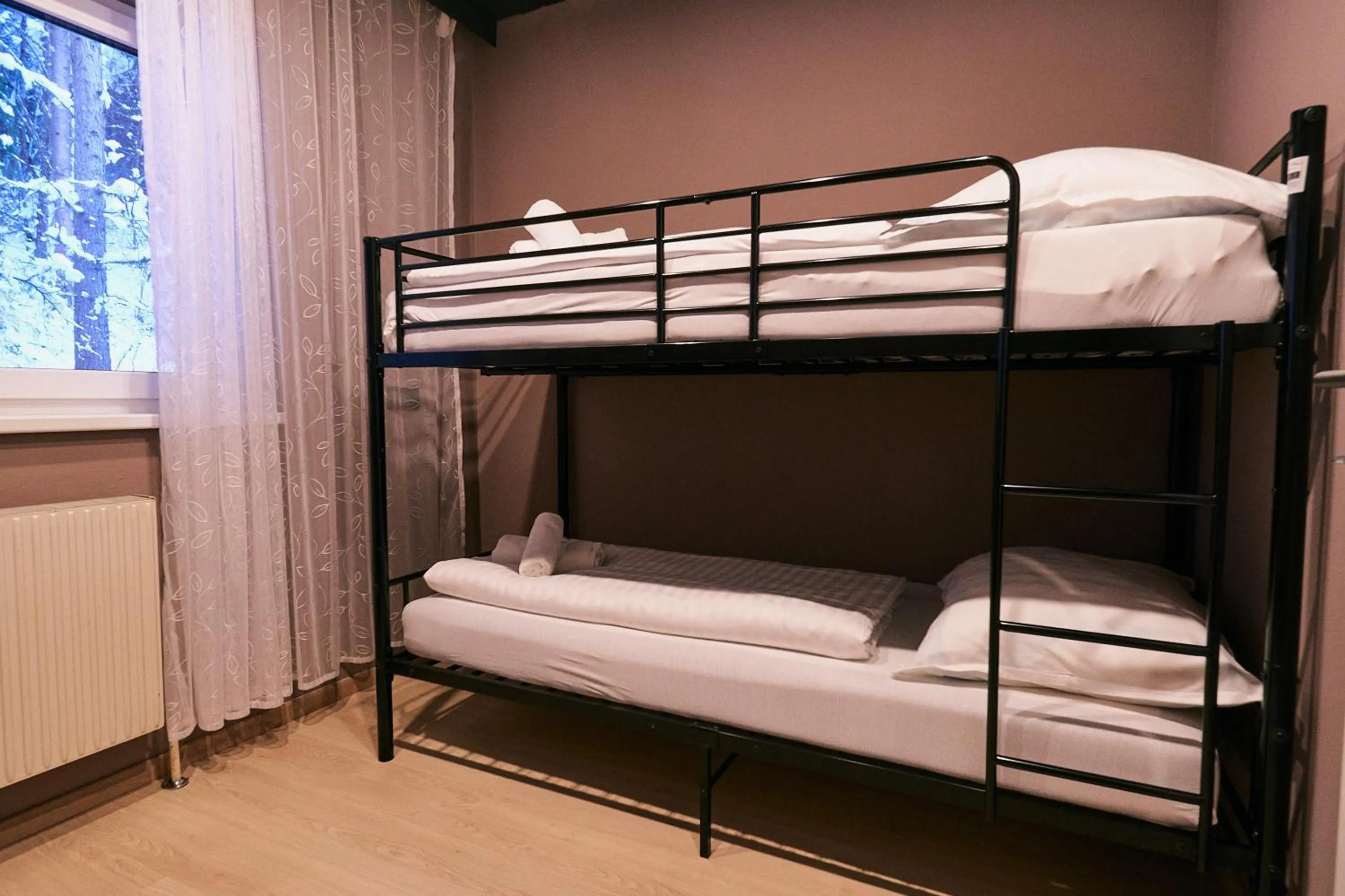 Bed in The Art and Sporthotel