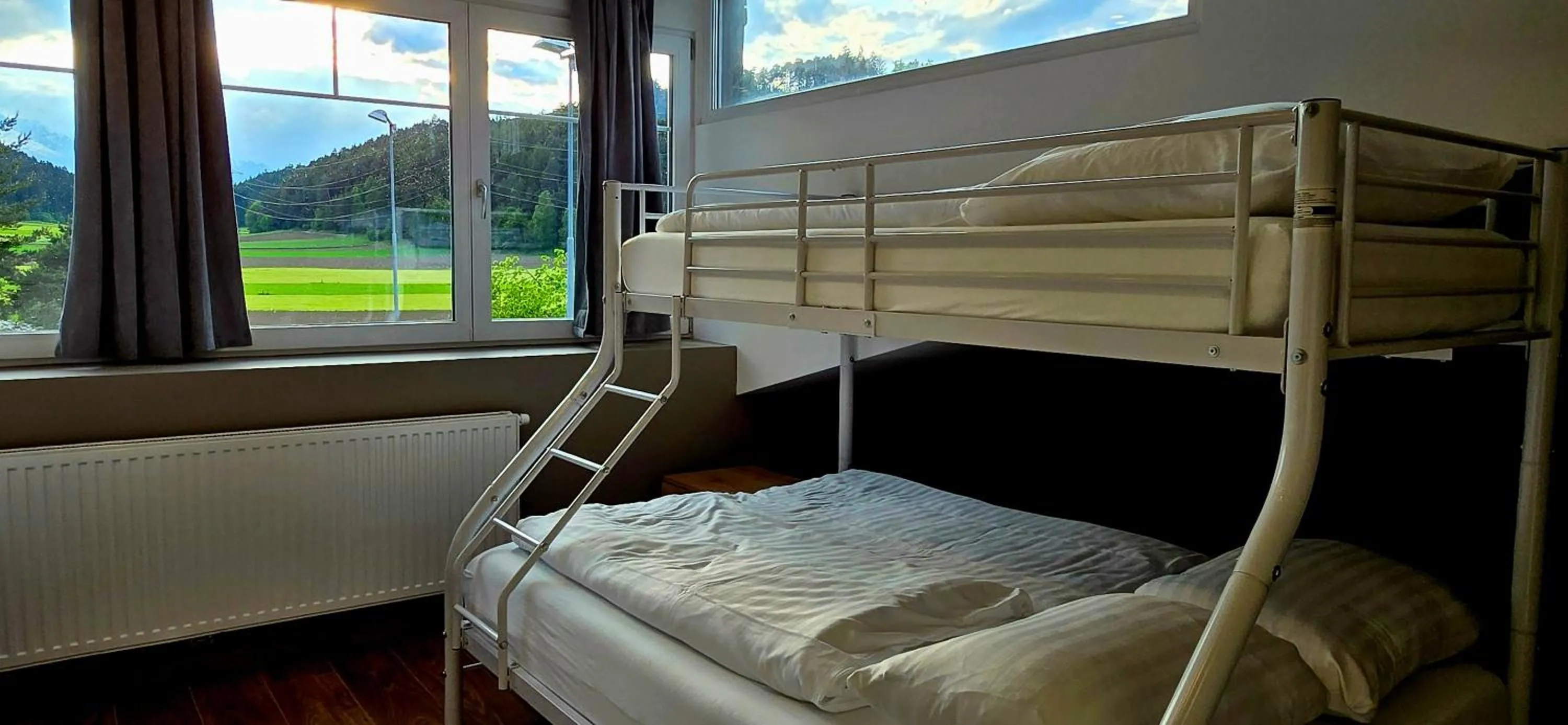 Bed in The Art and Sporthotel