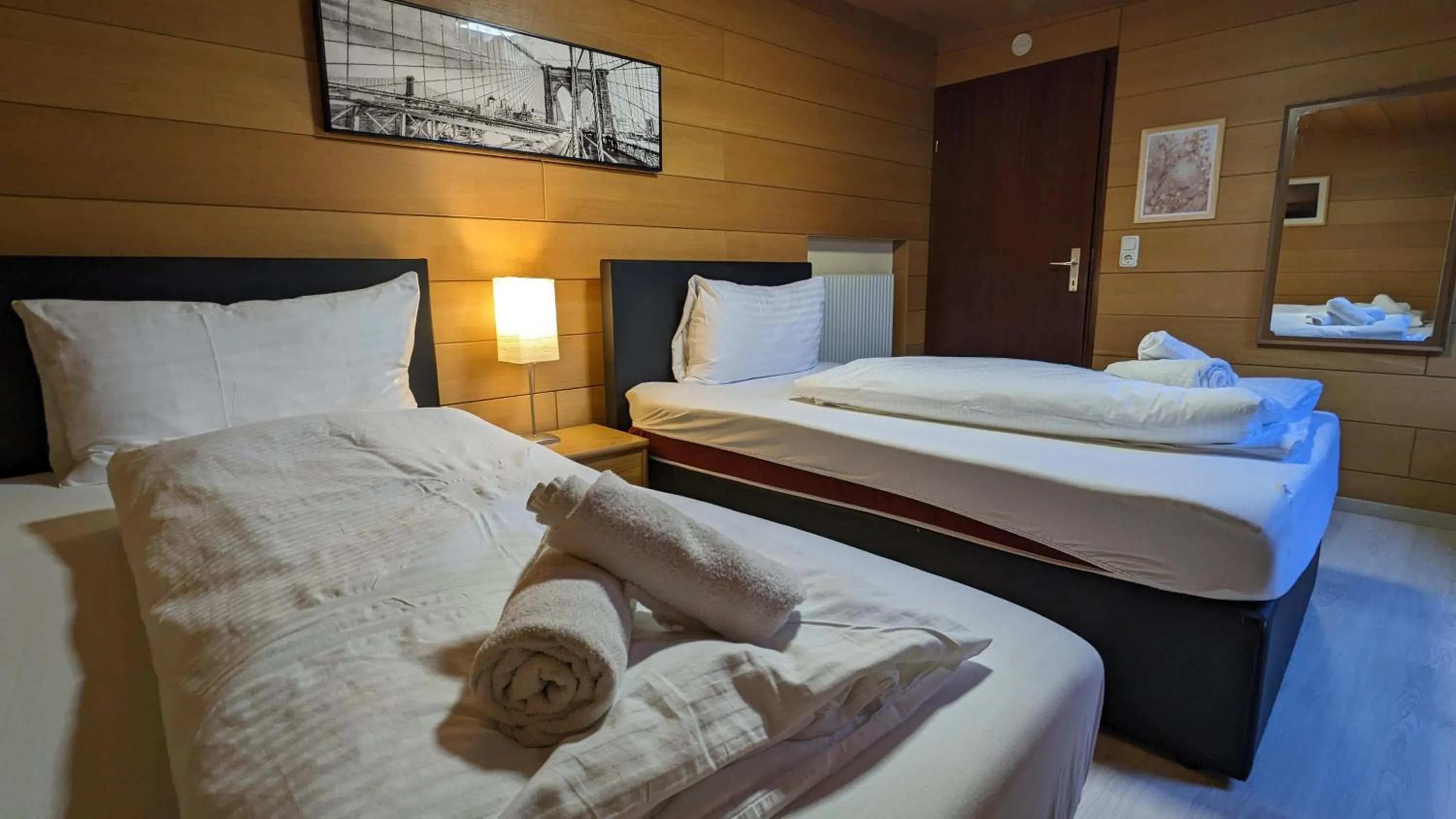 Bedroom, Bed in The Art and Sporthotel