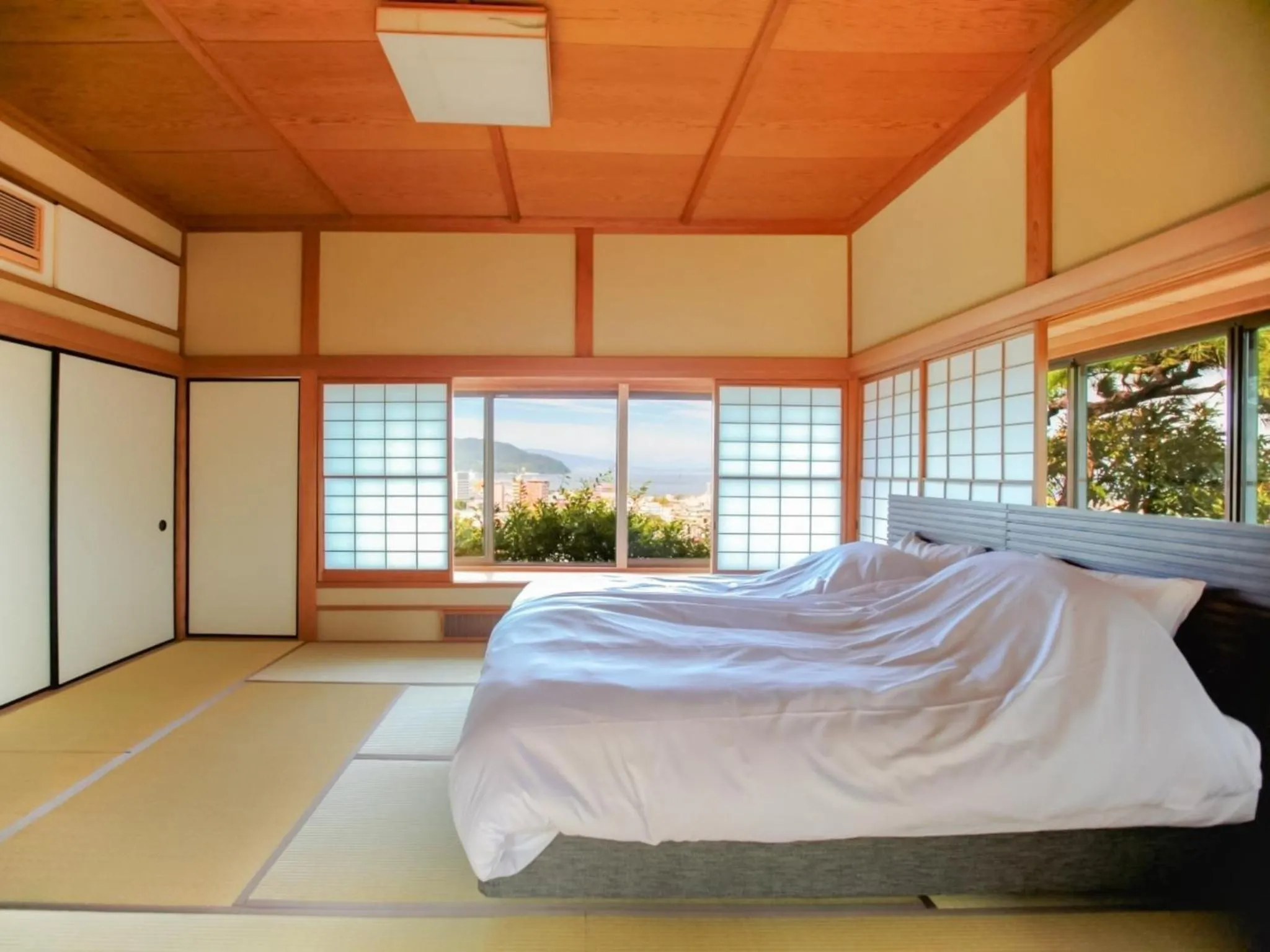 Bed in Oyado Shuzai - Vacation STAY 88301v