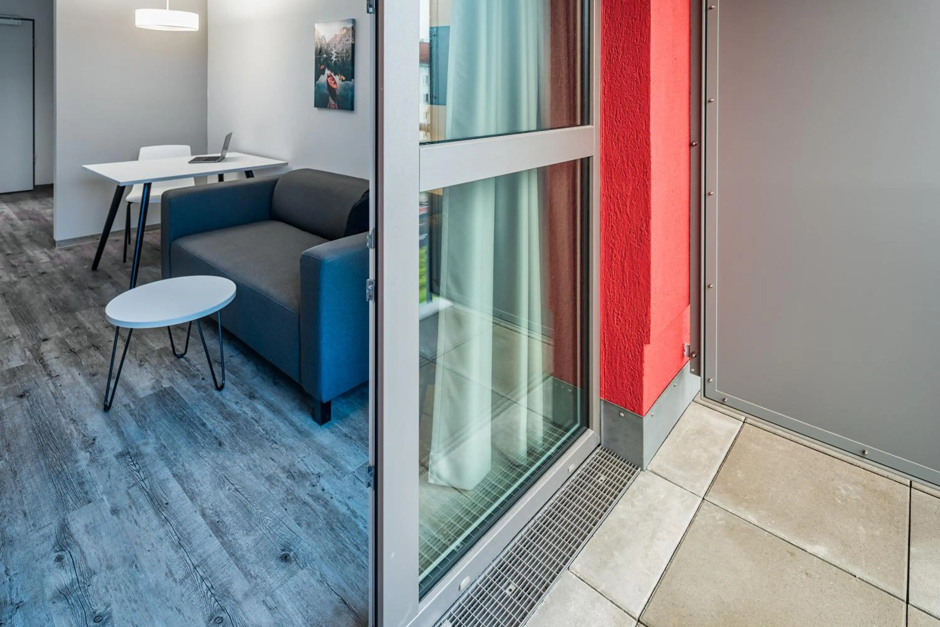 Balcony/Terrace in NorthApartments Dresden am Park