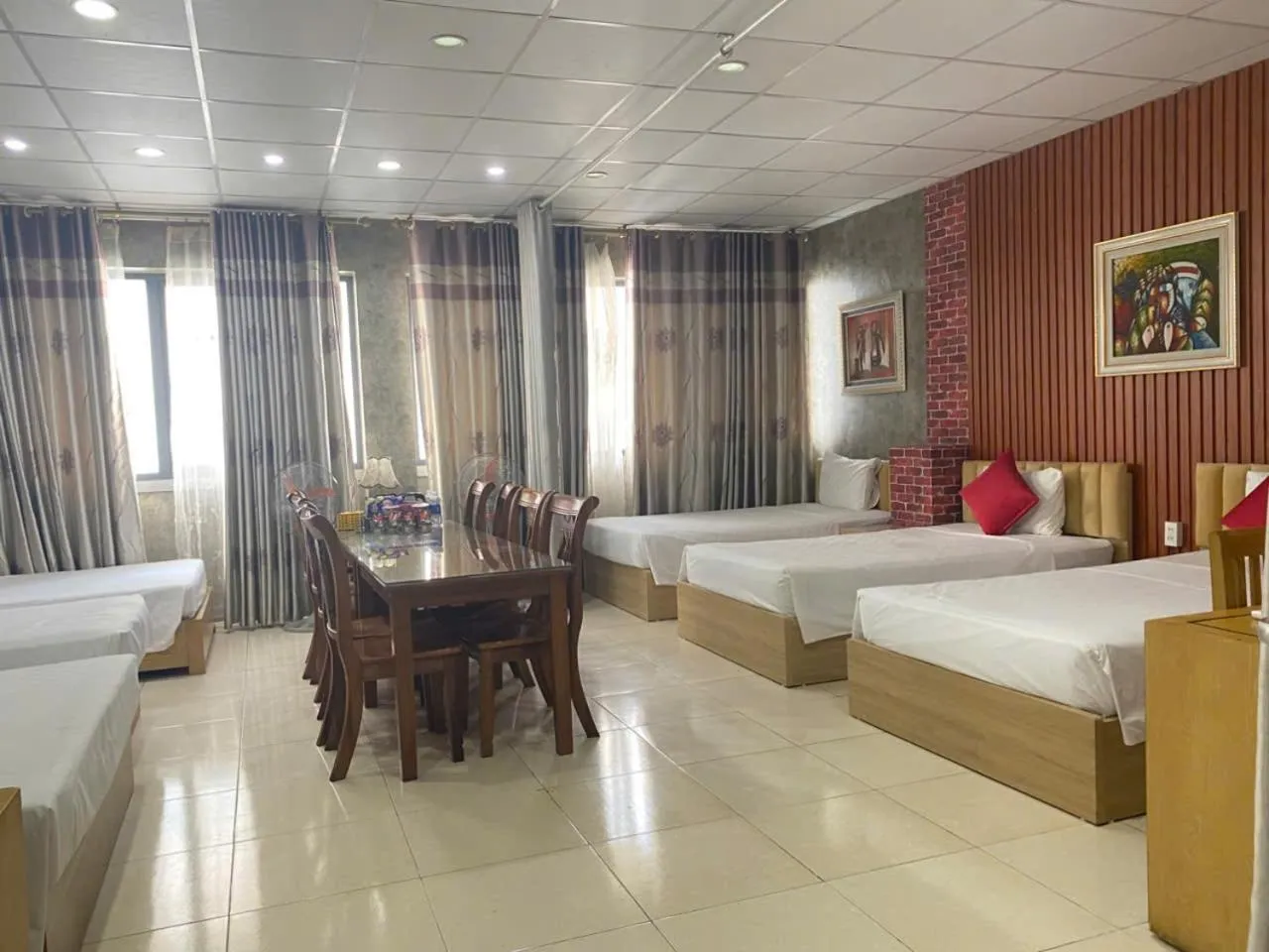 Bed in Moon Hotel Cau Giay